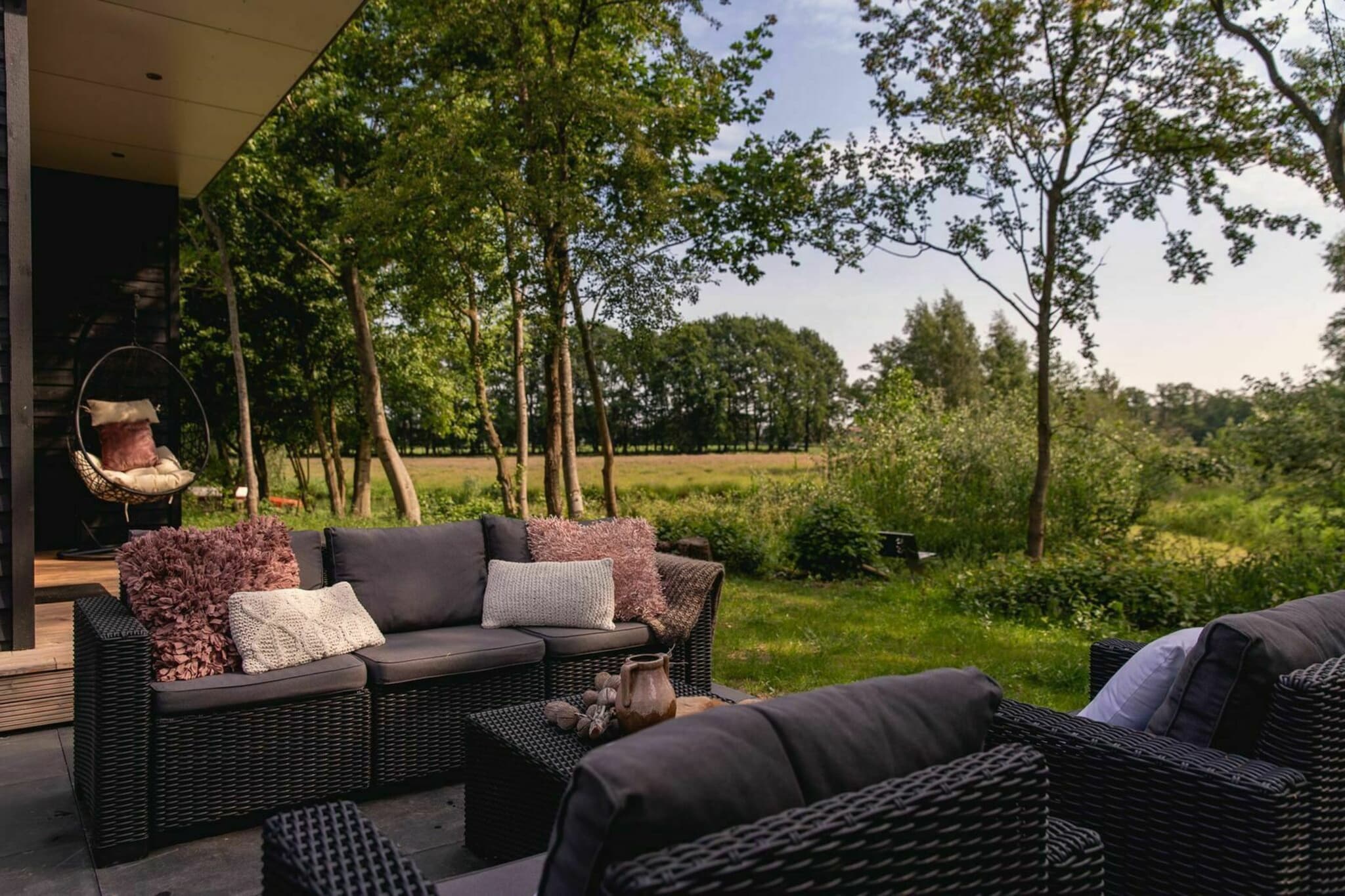 River Cabin with hot tub | 6 people - Terrasse / balcon