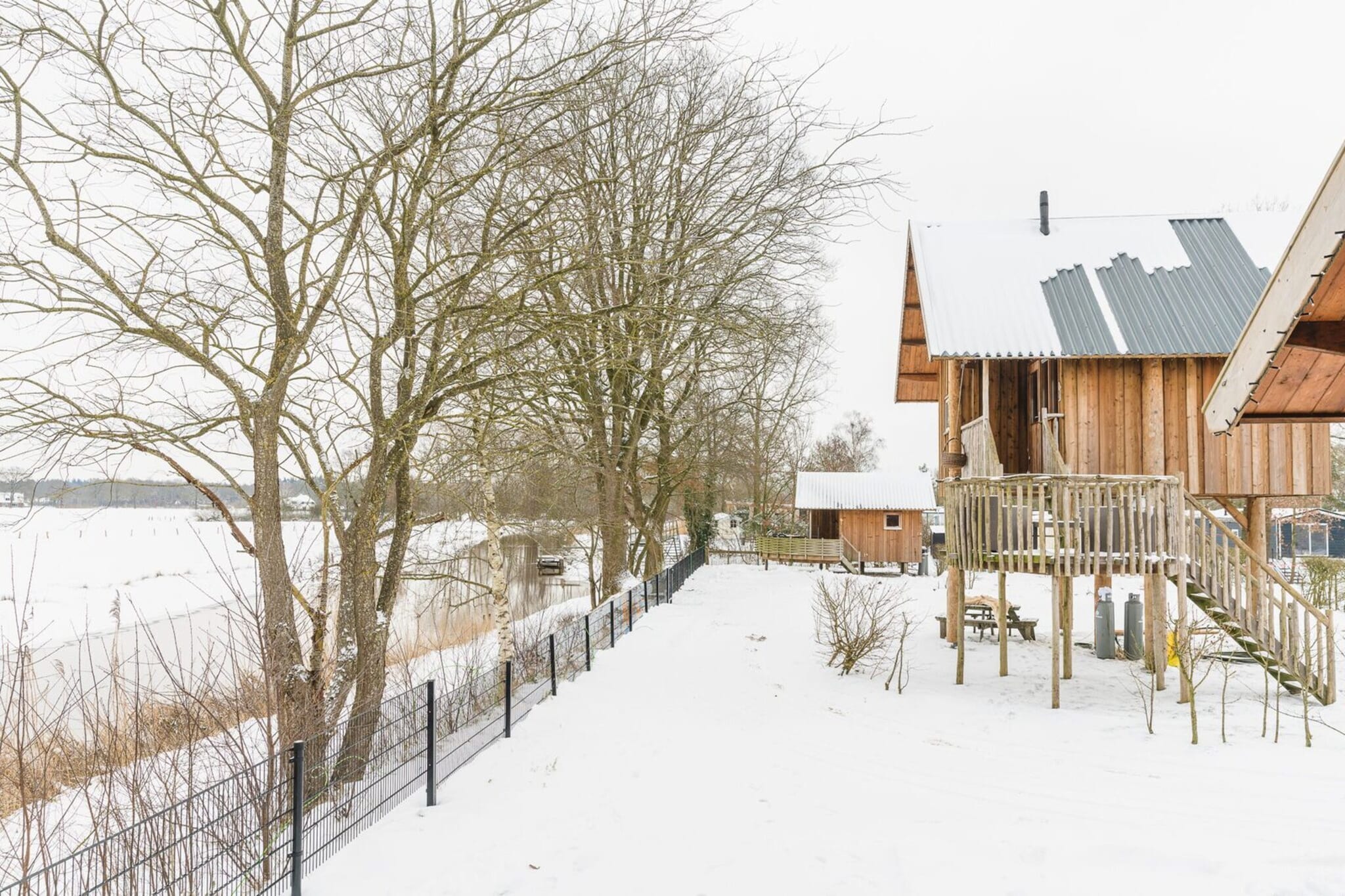 Regge Cottage with hot tub | 4 people - Extérieur hiver