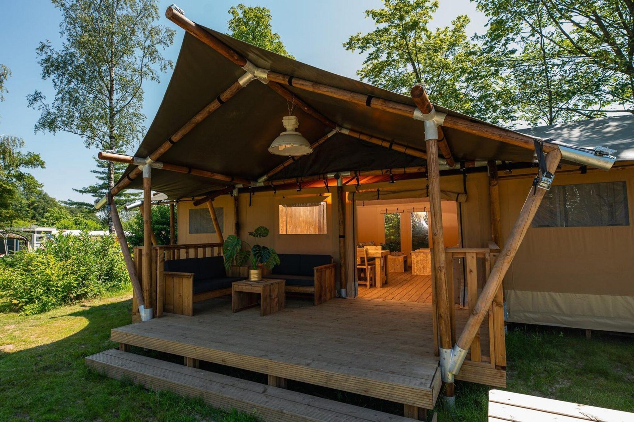 Safari tent with private bathroom | 8 people - Extérieur été
