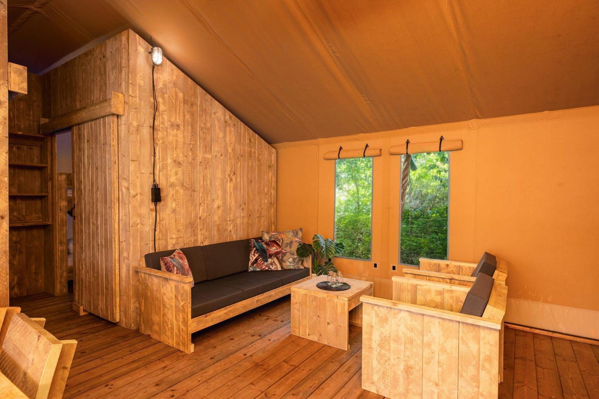 Safari tent with private bathroom | 8 people