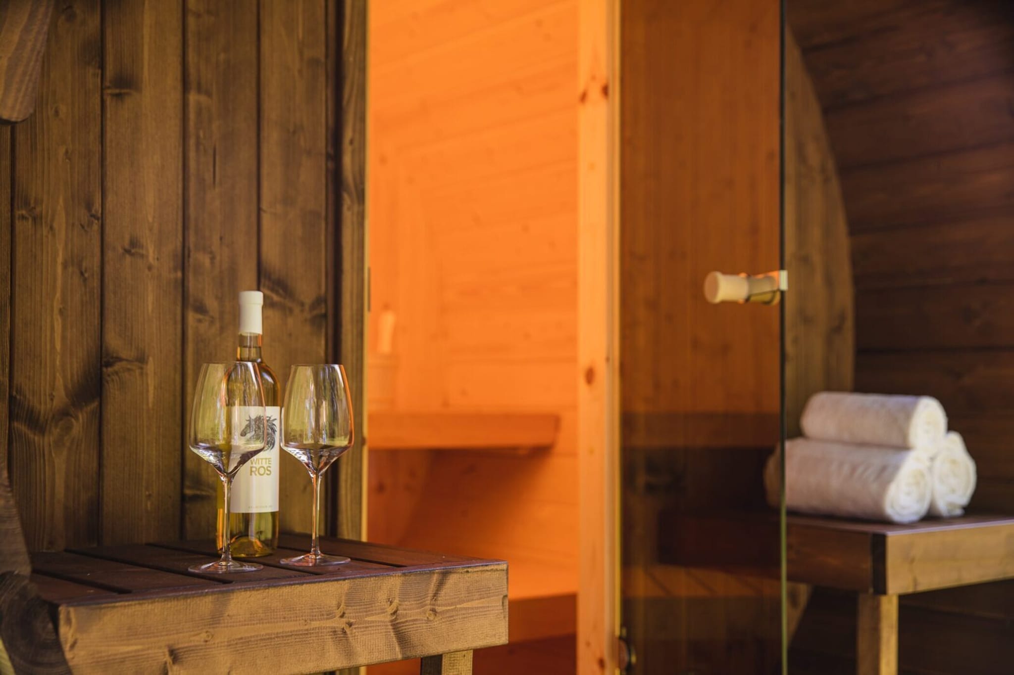 Baby & children's bungalow 'Knights & Princesses' with sauna & bubble bath I sleep 5 - Wellness