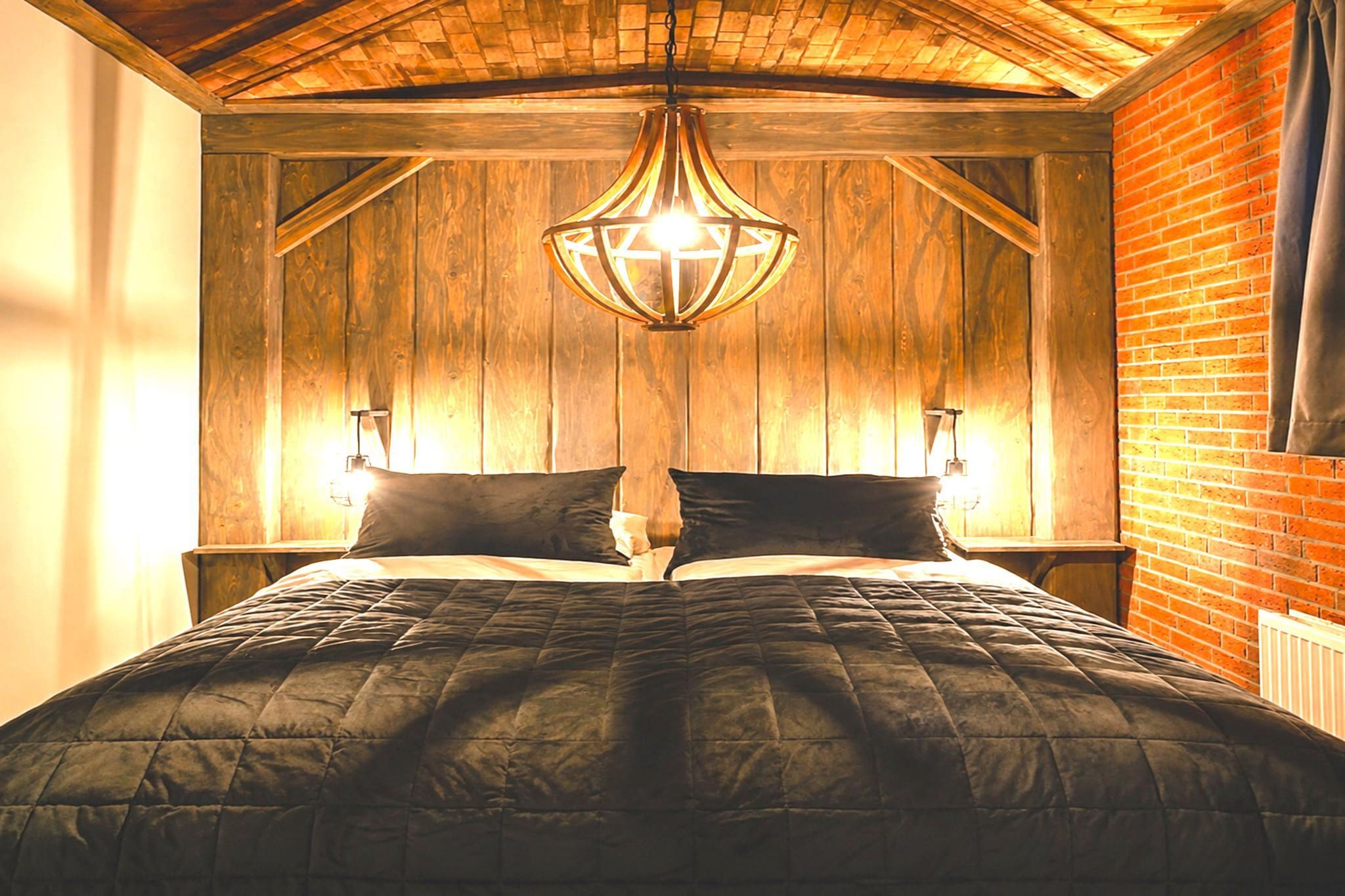 Baby & children's bungalow 'Knights & Princesses' with sauna & bubble bath I sleep 5 - Slaapkamer