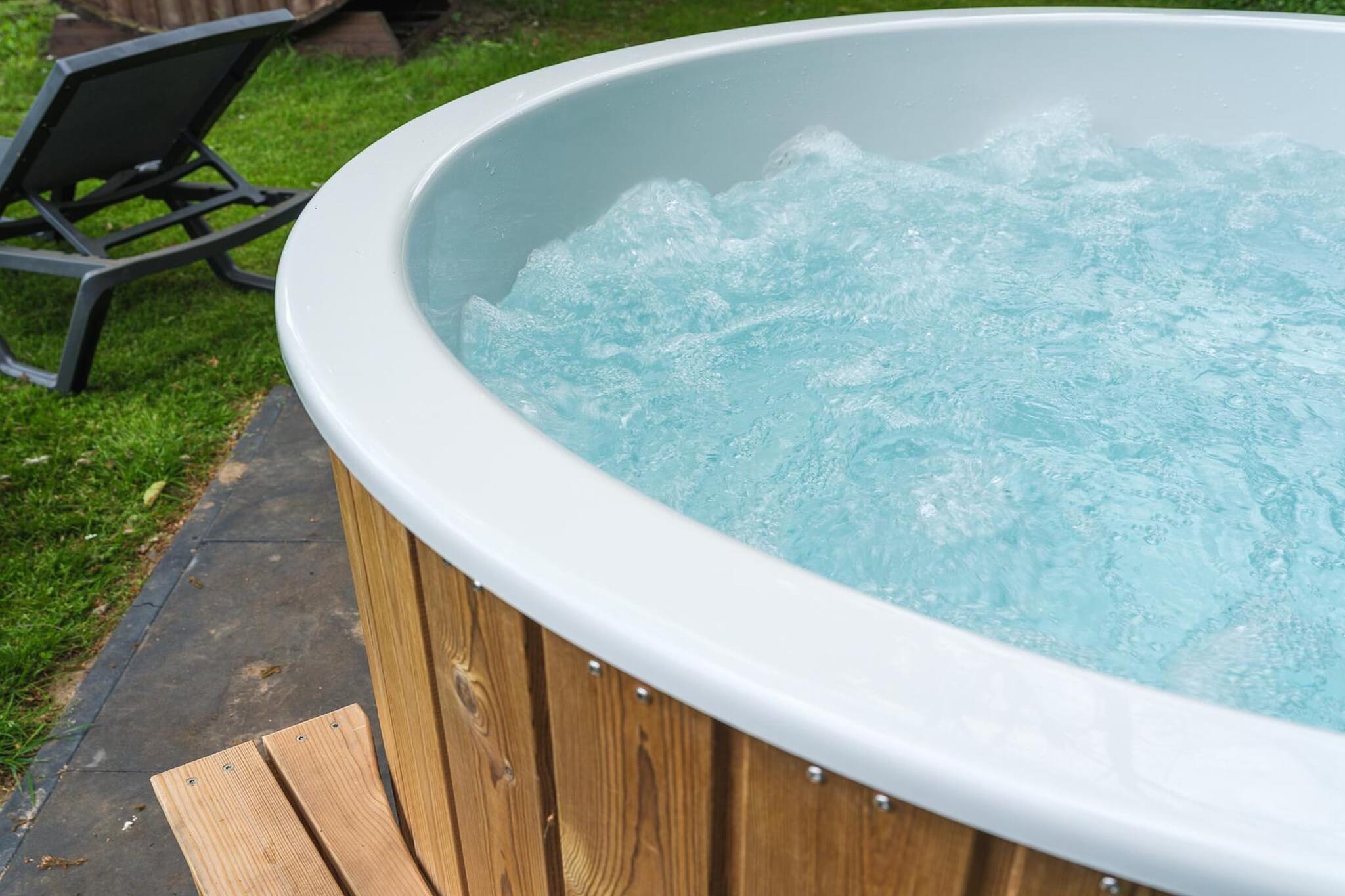 River Cabin with bubbeltub | 6 people - Wellness