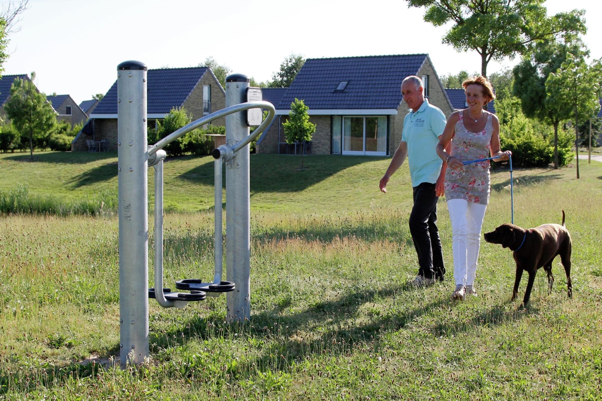 Boswoning-Parkeinrichtungen