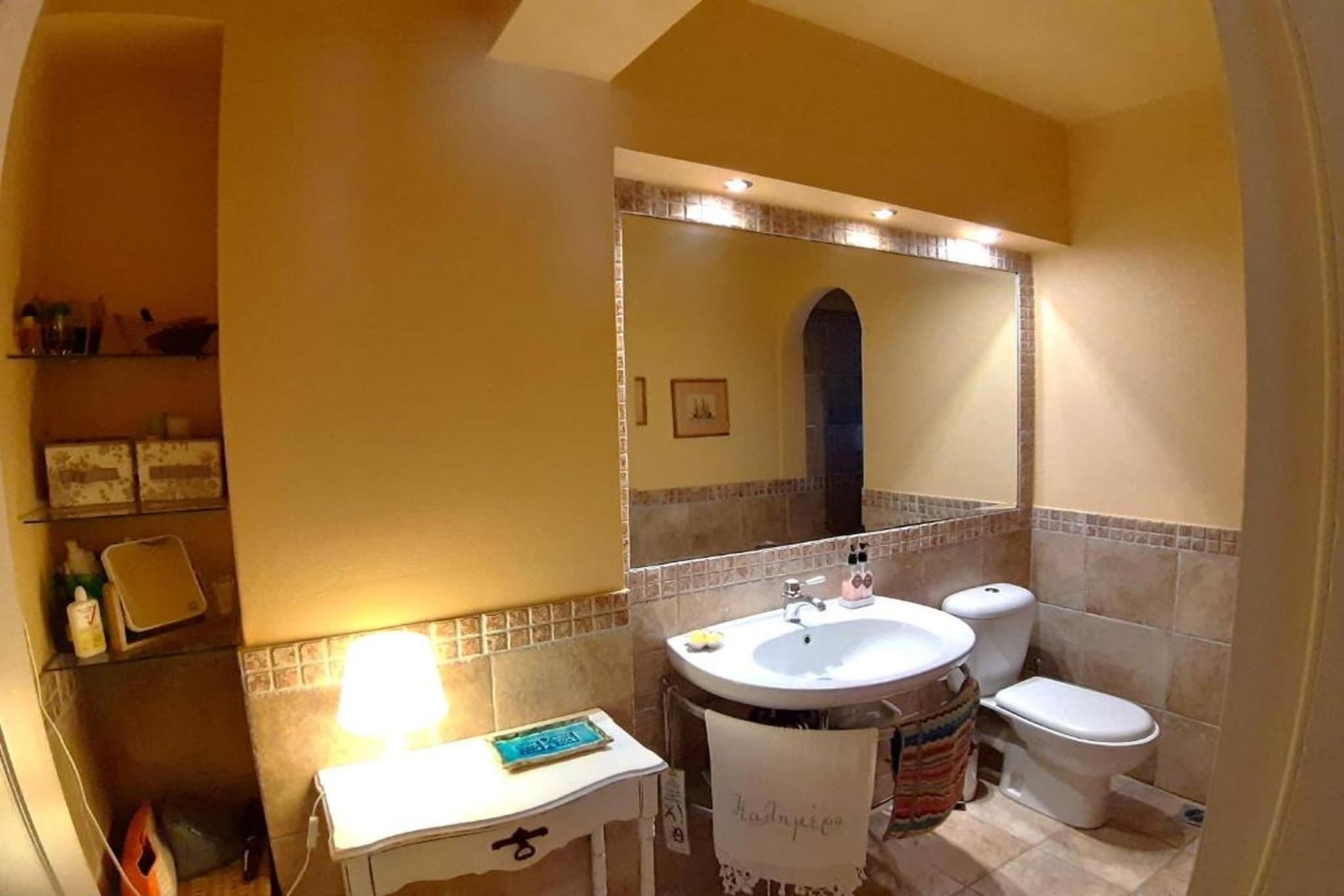 Beachfront Skaloma Villa-Badkamer