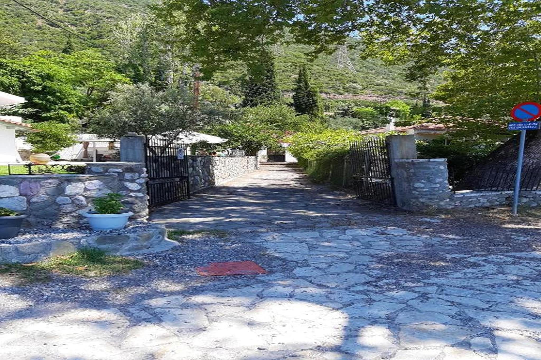 Beachfront Skaloma Villa-Hal-ontvangst