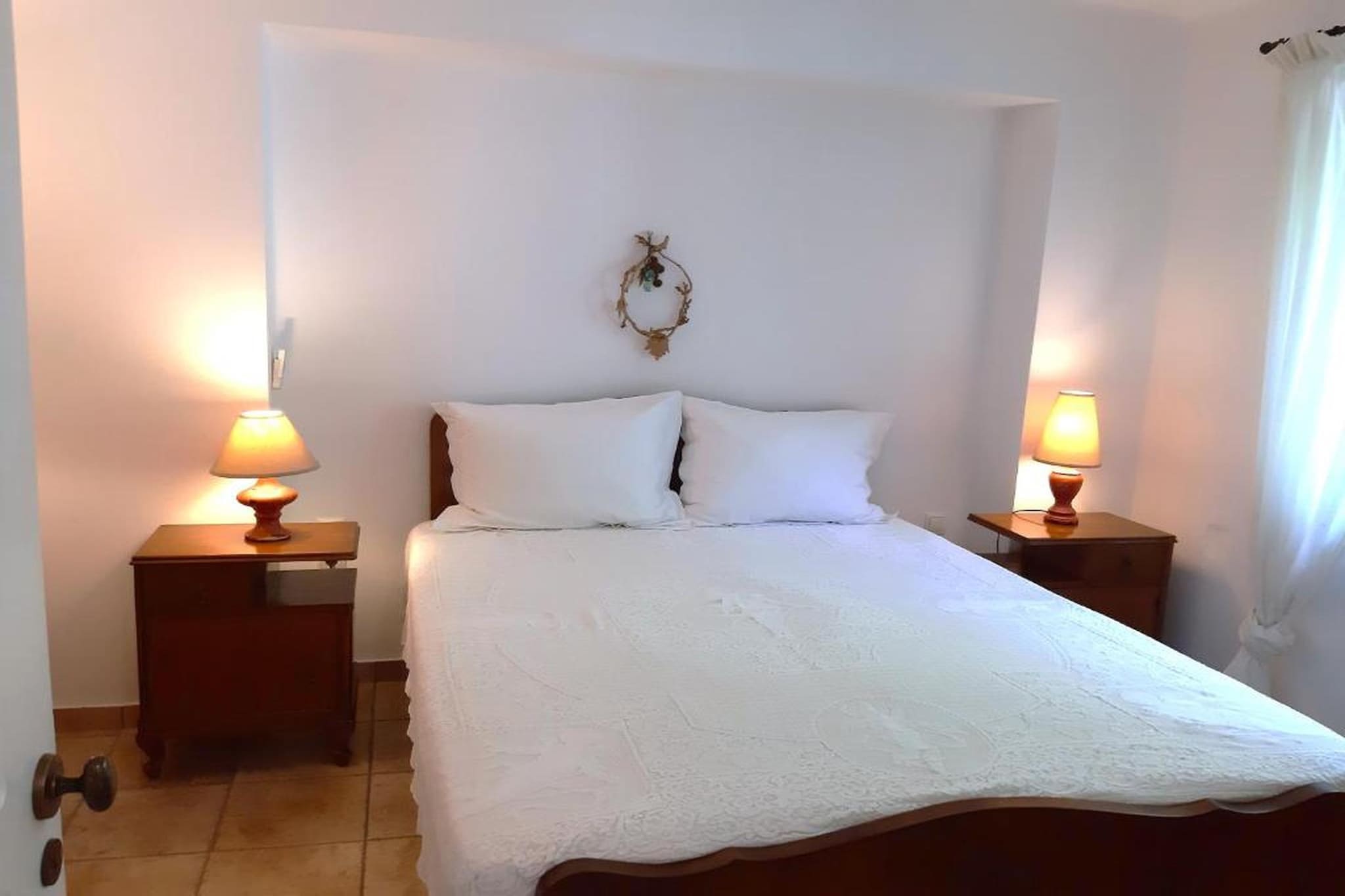 Beachfront Skaloma Villa-Slaapkamer