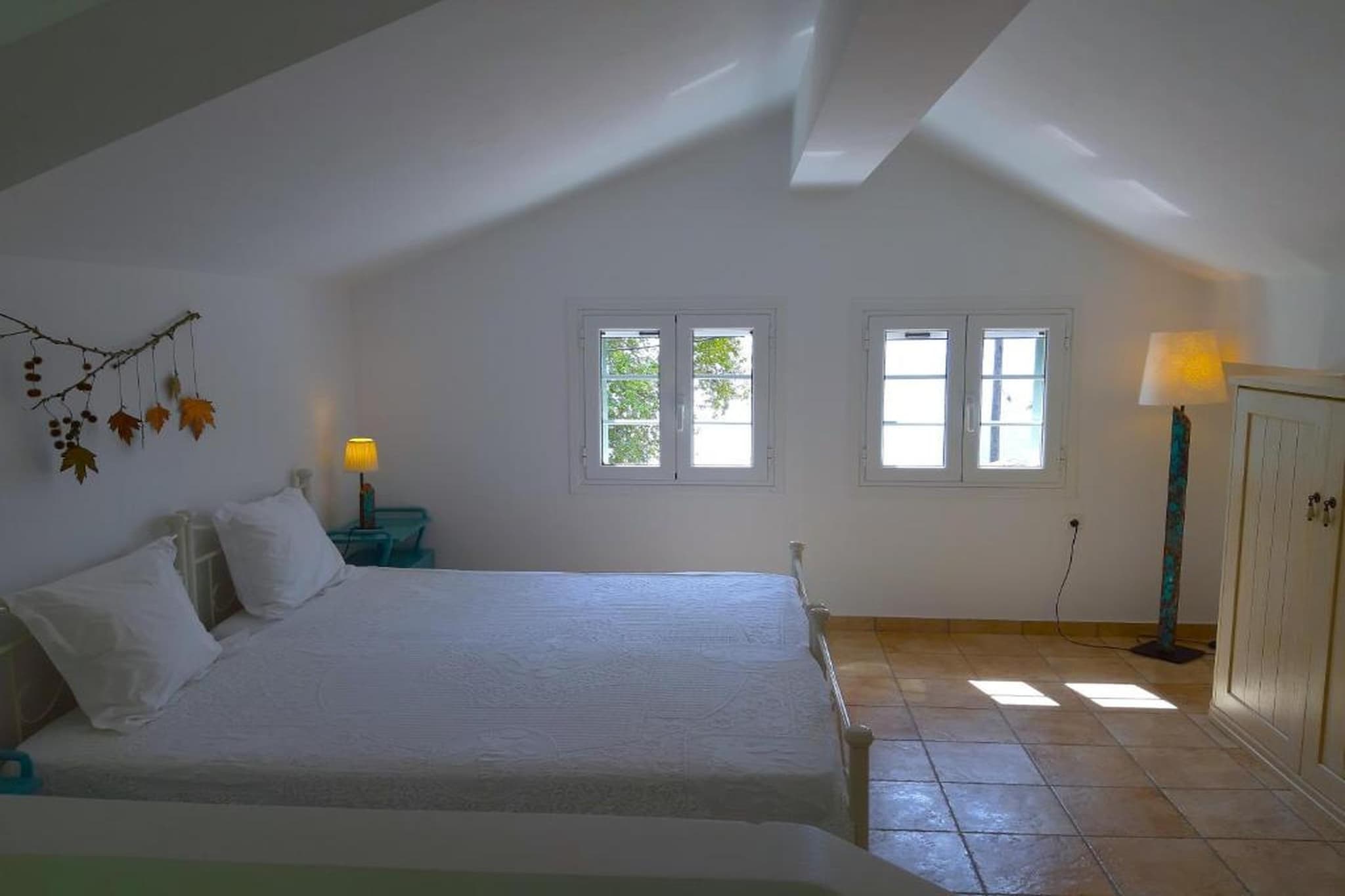 Beachfront Skaloma Villa-Slaapkamer