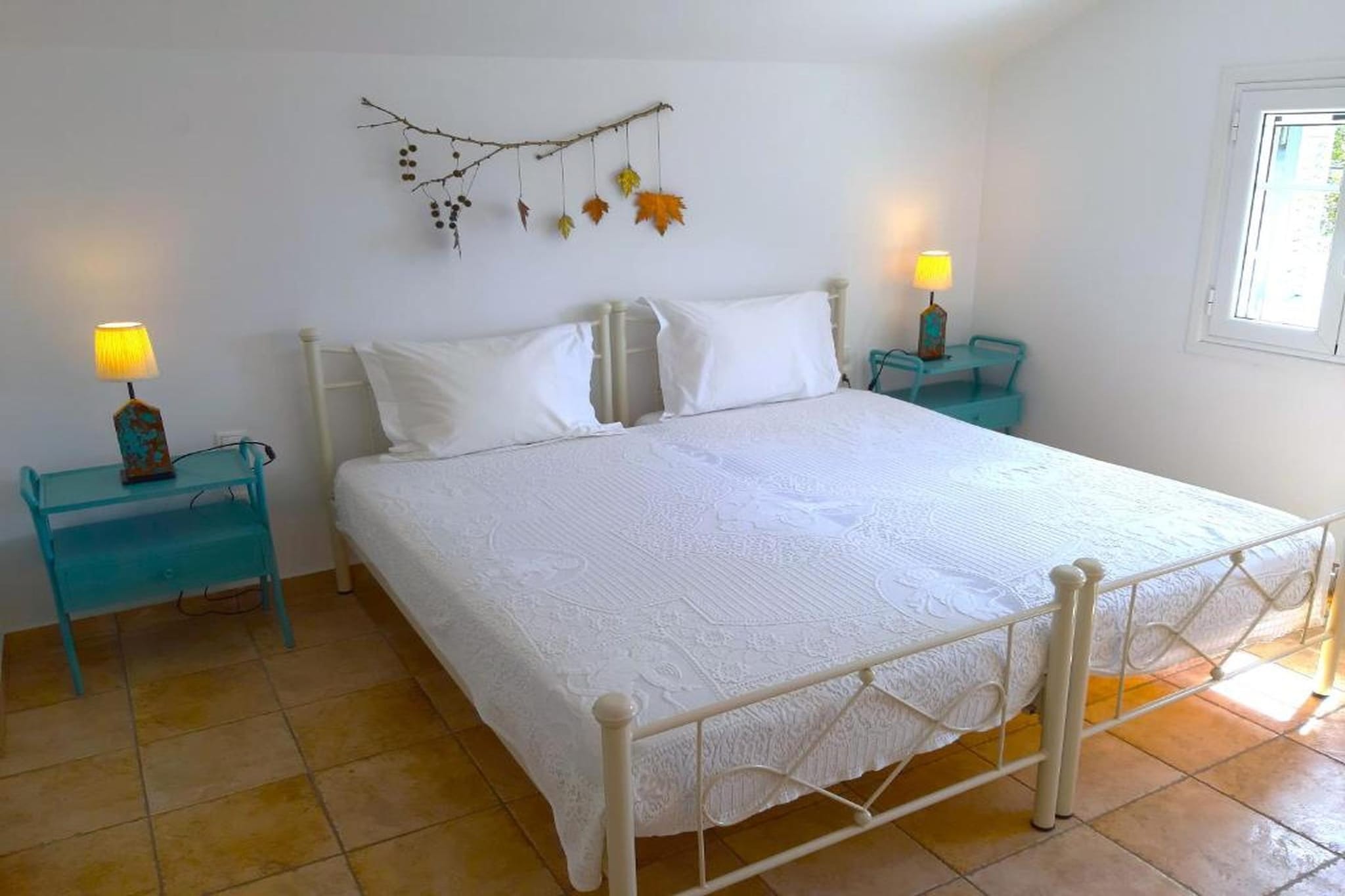 Beachfront Skaloma Villa-Slaapkamer