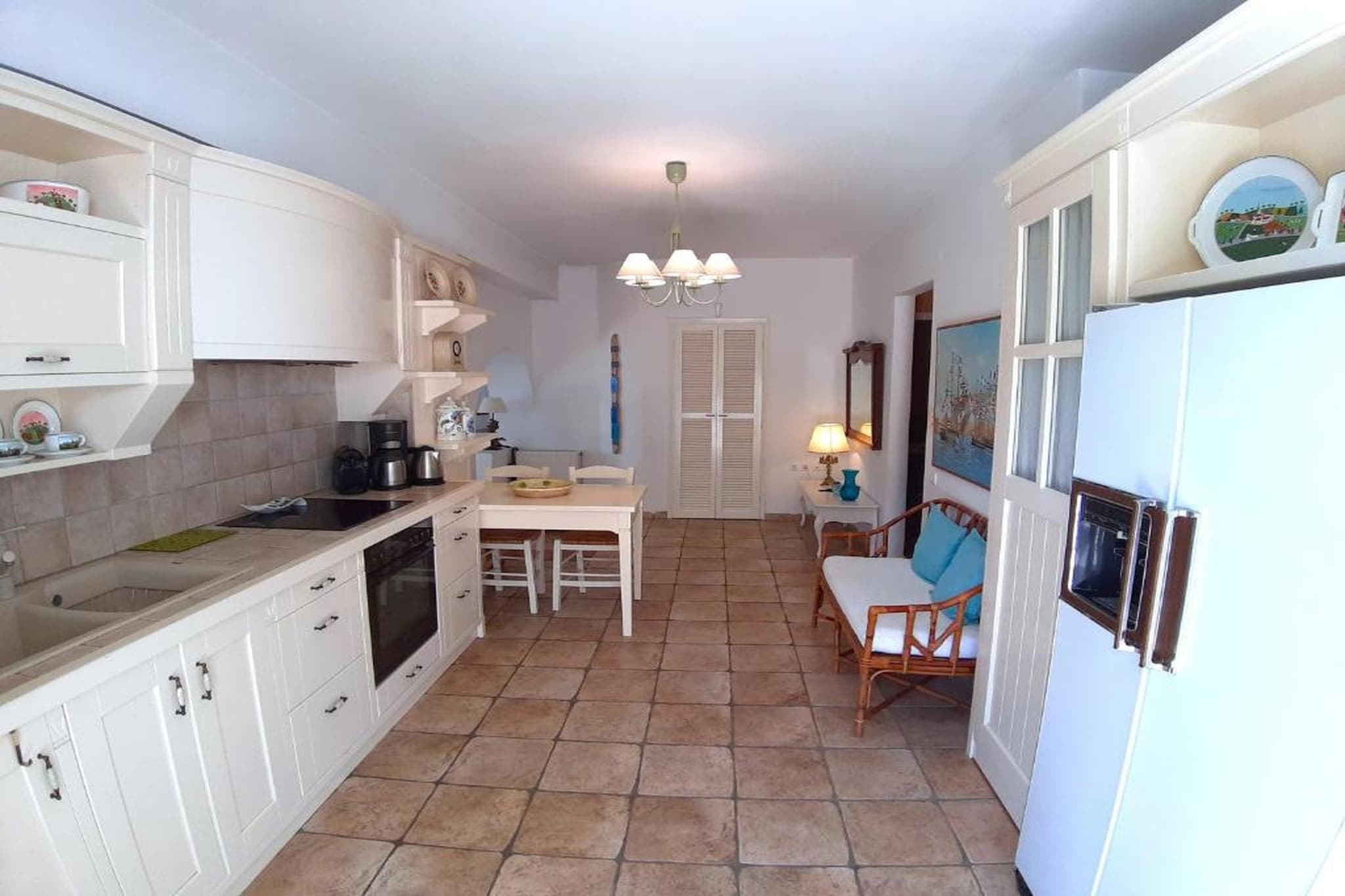 Beachfront Skaloma Villa-Keuken