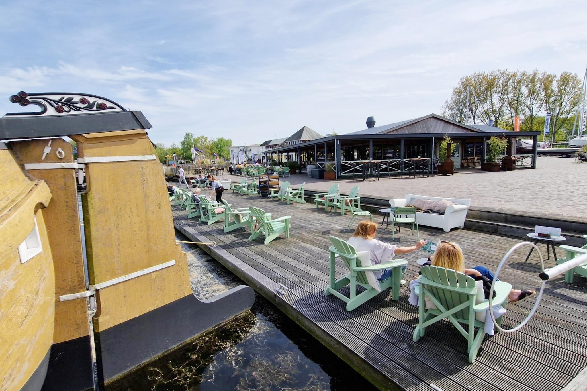 De Zwerver Naarden - Terrasse / balcon