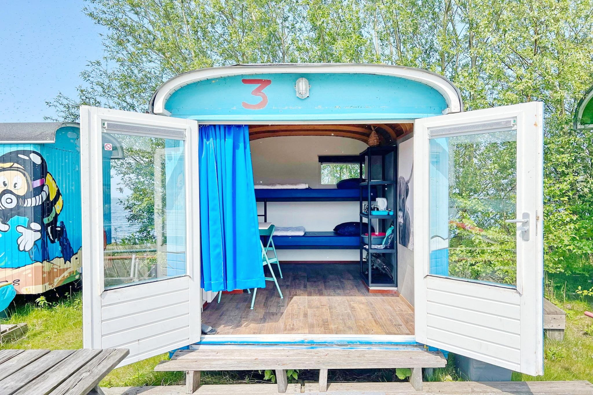 Tiny Wagons Marina Muiderzand Almere (Nr 1-6) - Extérieur été