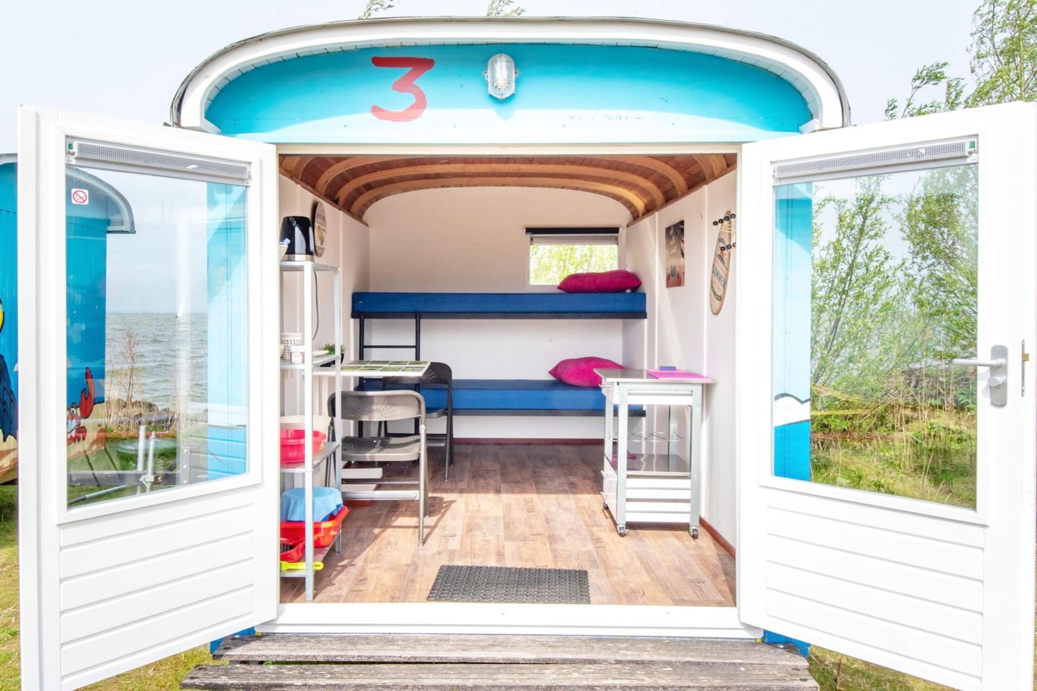 Tiny Wagons Marina Muiderzand Almere (Nr 1-6) - Extérieur été