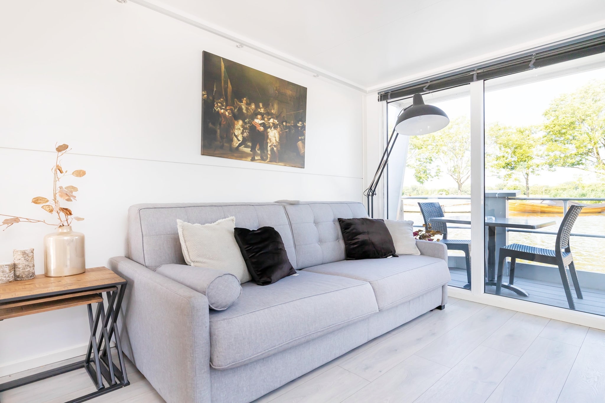 Havenlodge with roof terrace and balcony (4 pers) in Amsterdam
