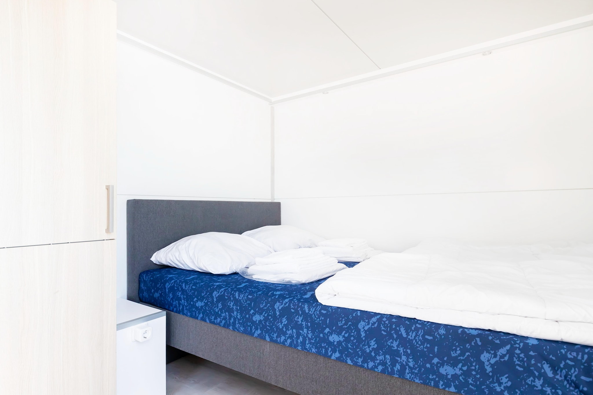 Havenlodge with roof terrace and balcony (4 pers) in Amsterdam - Bedroom