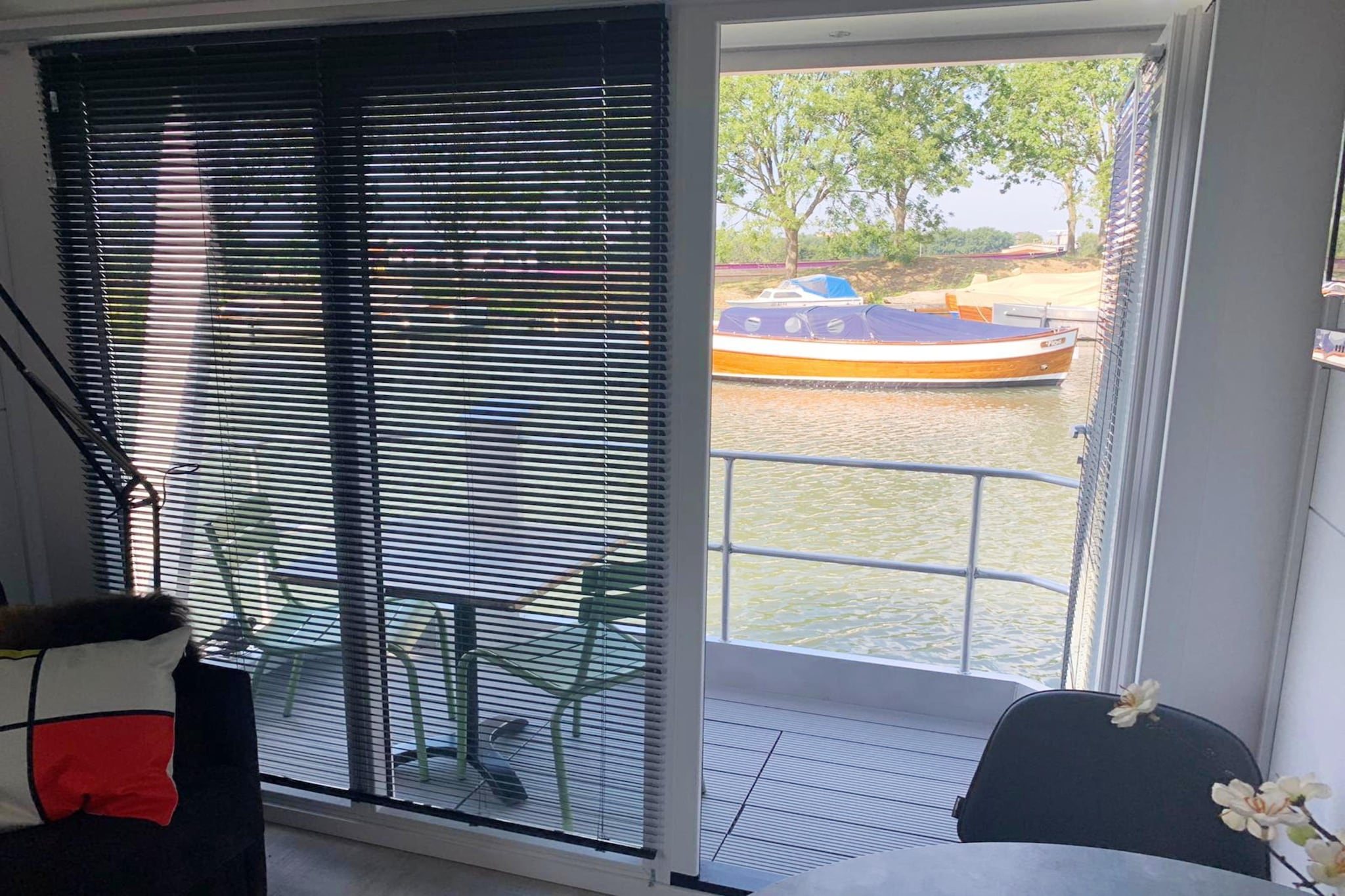 Havenlodge with roof terrace and balcony (4 pers) in Amsterdam - Terrace balcony