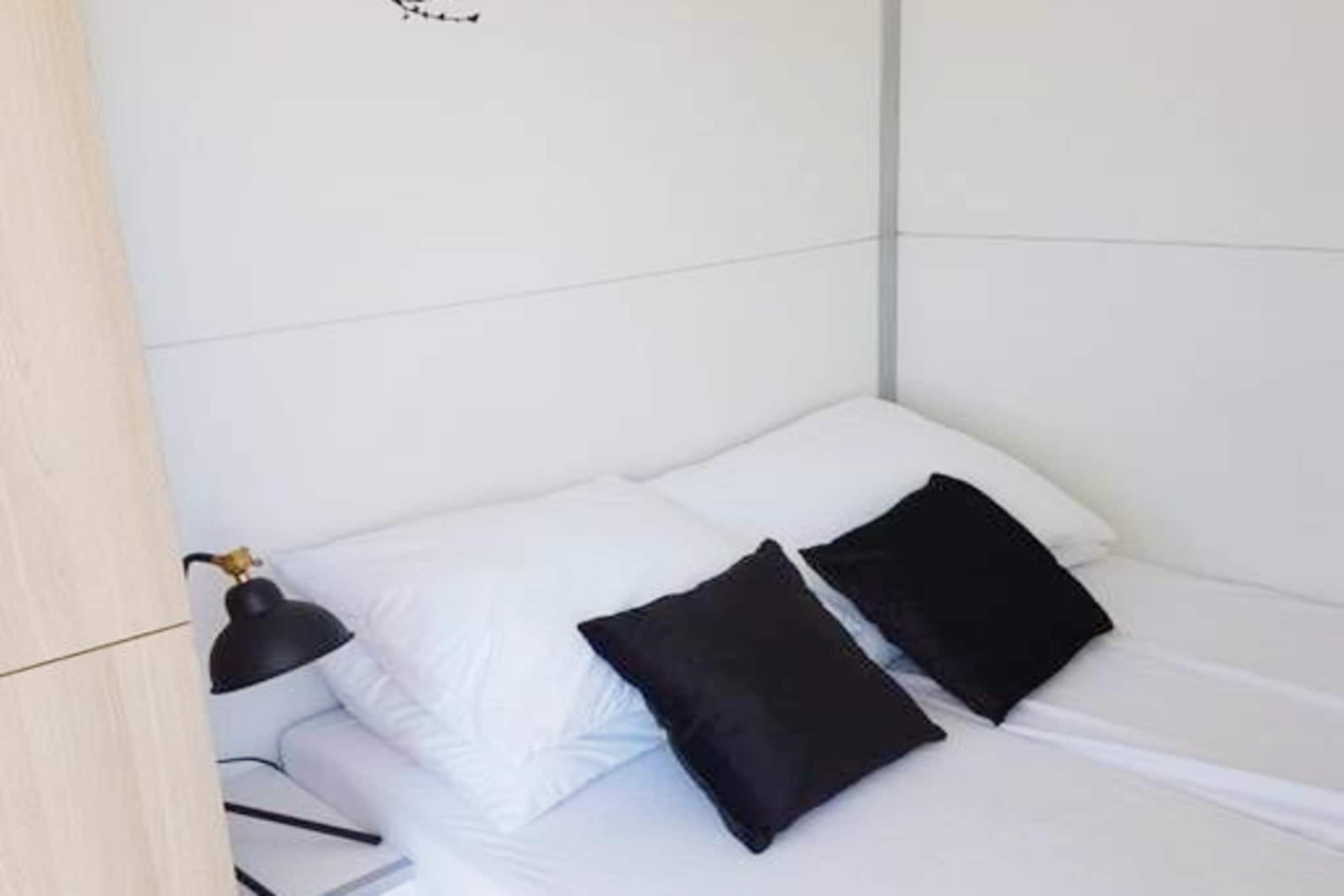 Havenlodge with roof terrace and balcony (4 pers) in Amsterdam - Bedroom