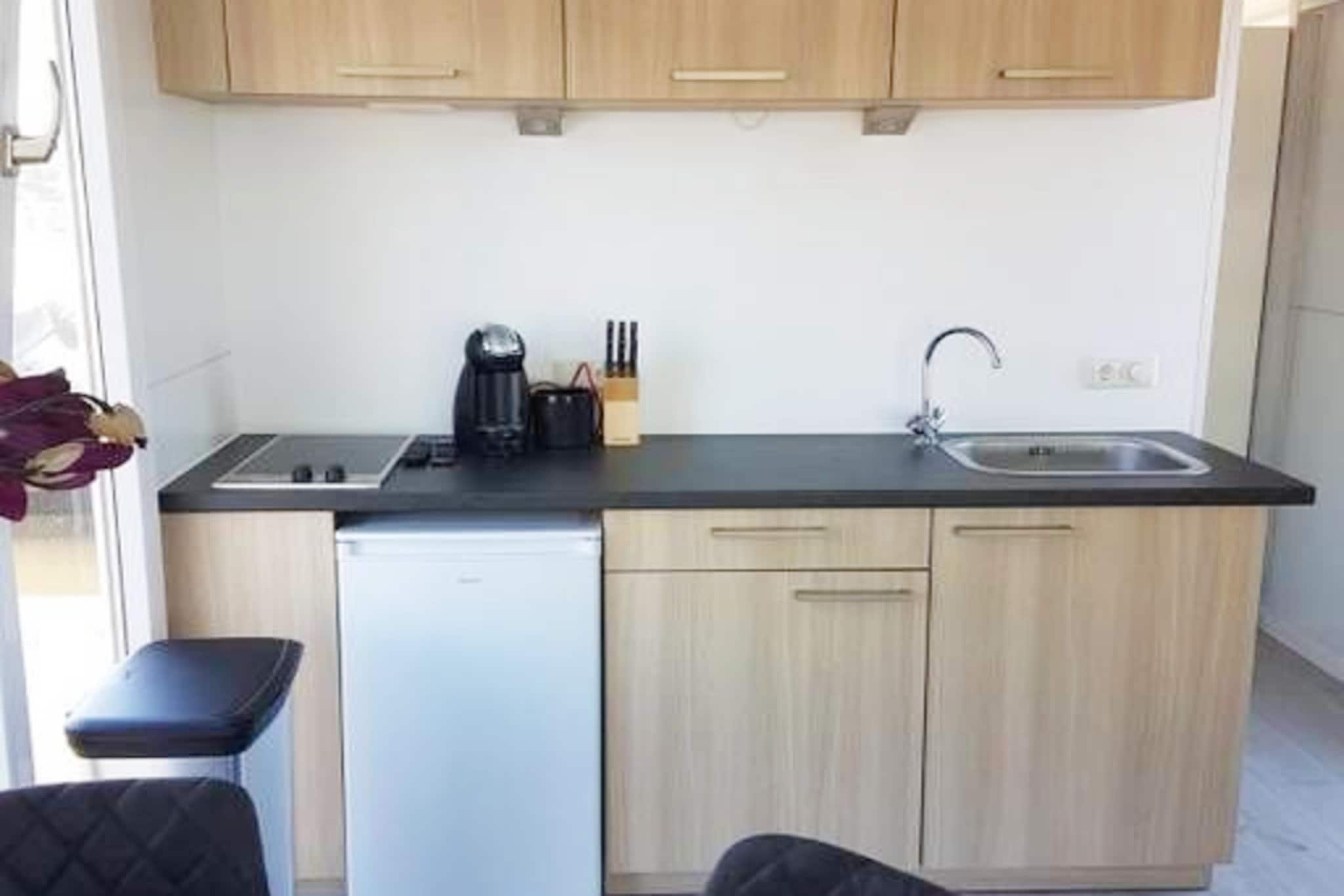 Havenlodge with roof terrace and balcony (4 pers) in Amsterdam - Kitchen