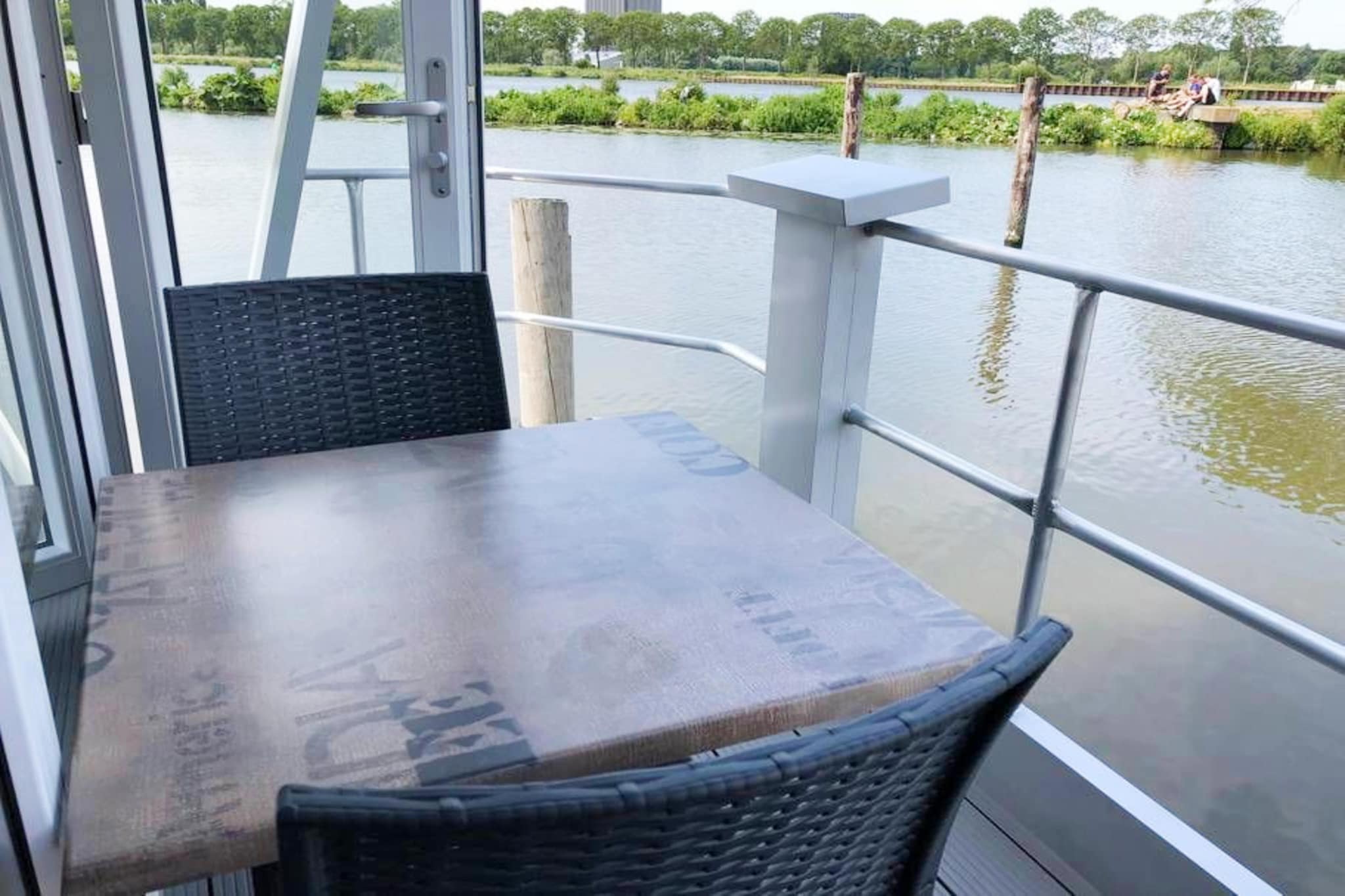 Havenlodge with roof terrace and balcony (4 pers) in Amsterdam - Terrace balcony