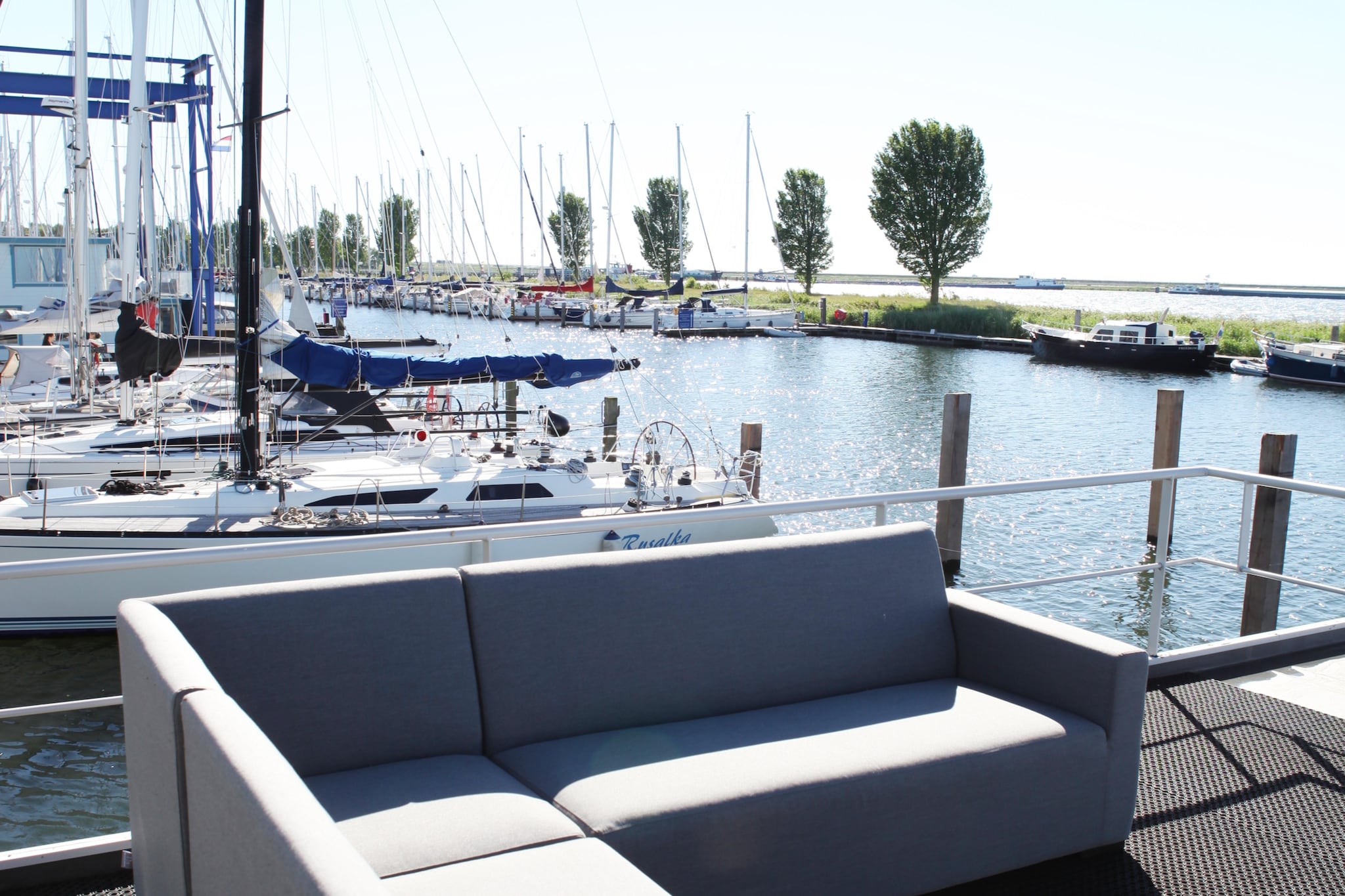 Havenlodge with roof terrace and balcony (4-6 pers) Lelystad - Terrasse / balcon