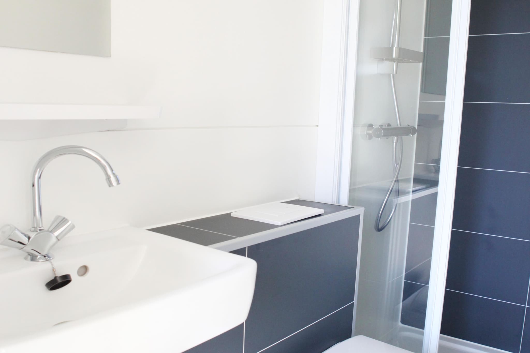 Havenlodge with roof terrace and balcony (4-6 pers) Lelystad - Salle de bain
