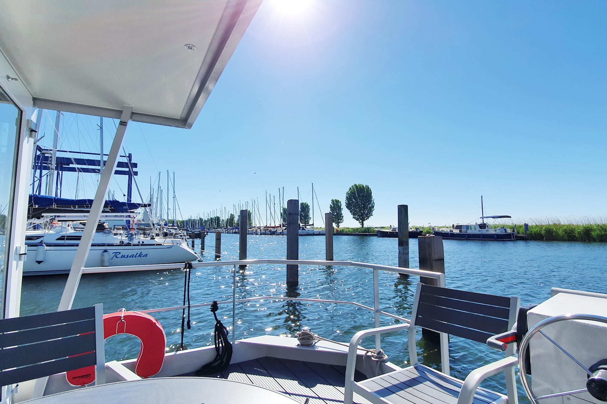 Havenlodge with roof terrace and balcony (4-6 pers) Lelystad - Vue d'été