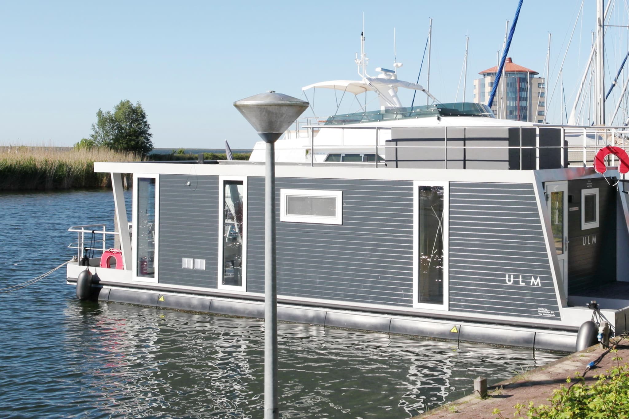 Havenlodge with roof terrace and balcony (4-6 pers) Lelystad - Extérieur été