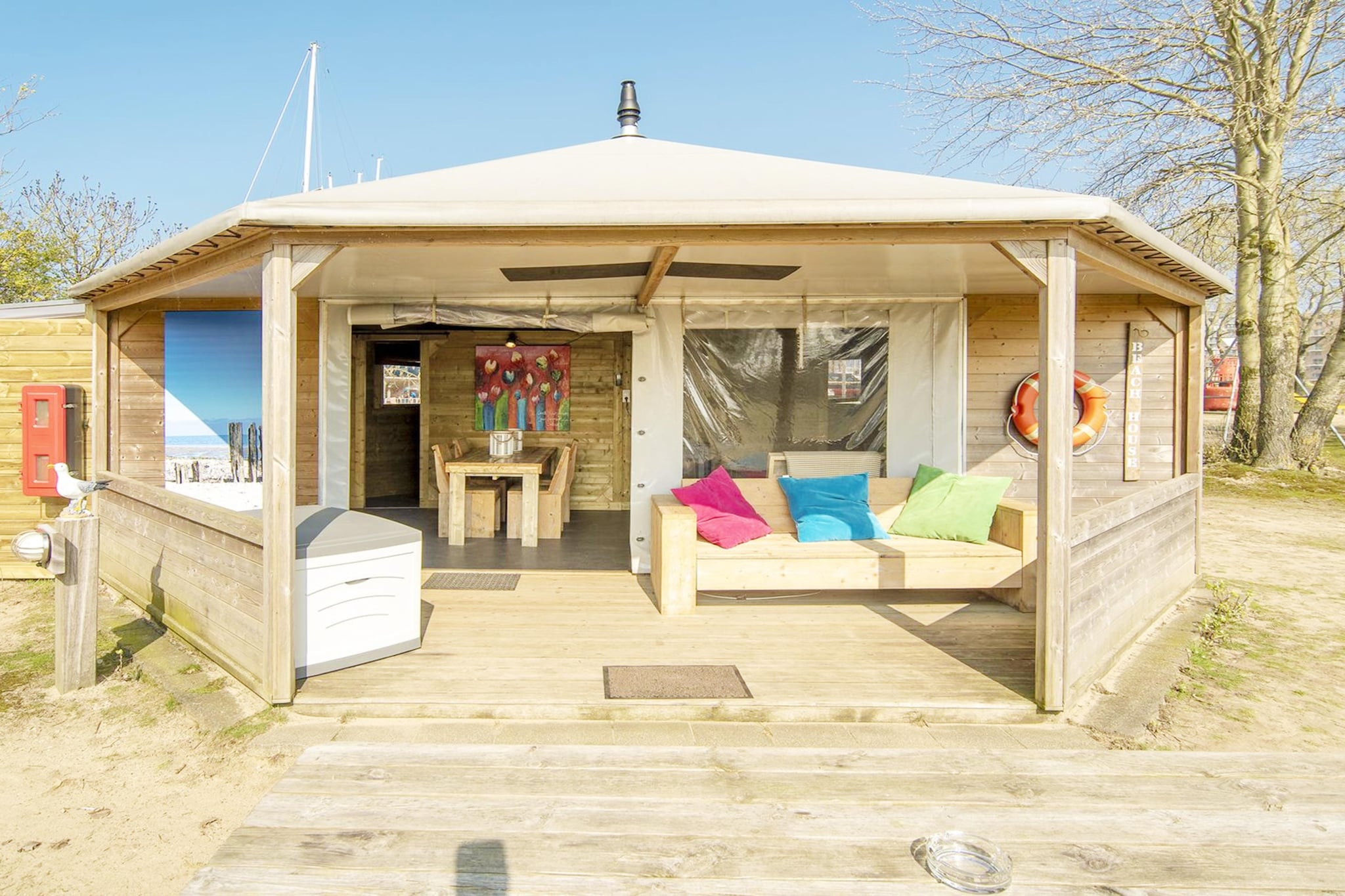 Dune home 4 people, with private sanitary facilities