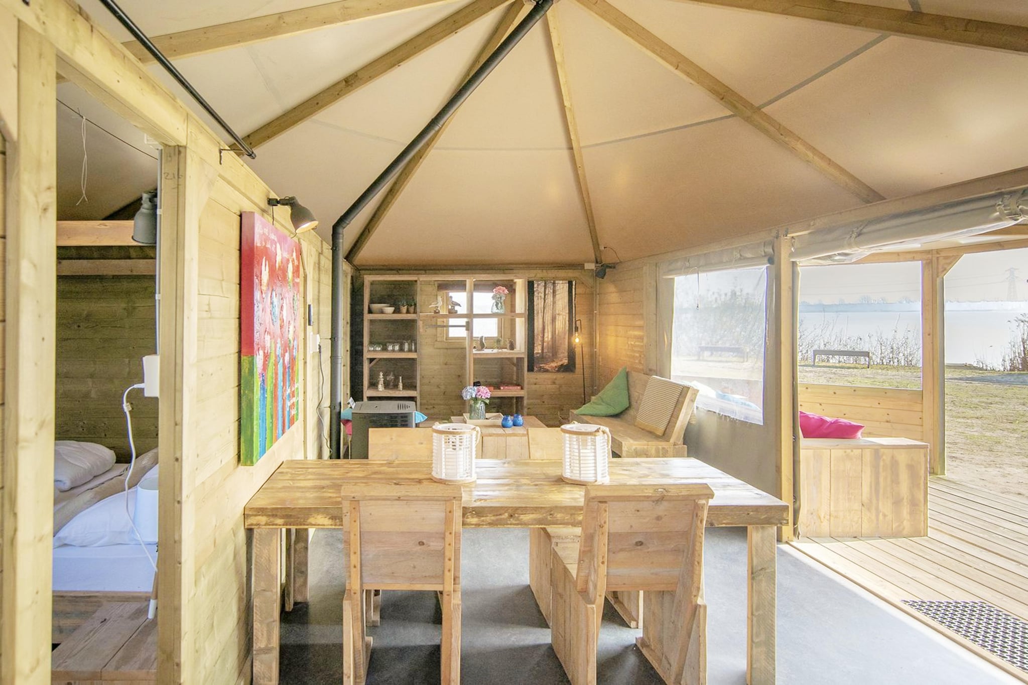Dune home 4 people, with private sanitary facilities