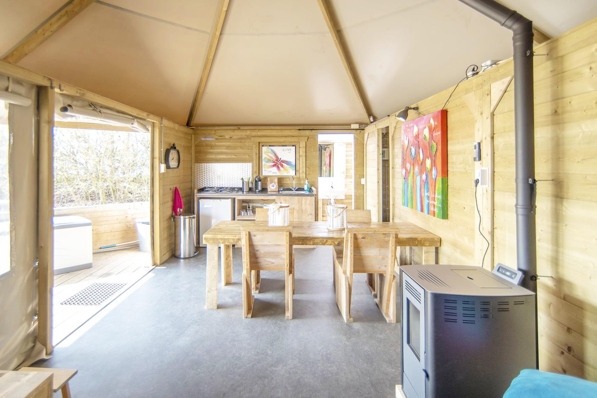 Dune home 4 people, with private sanitary facilities - Salle à manger