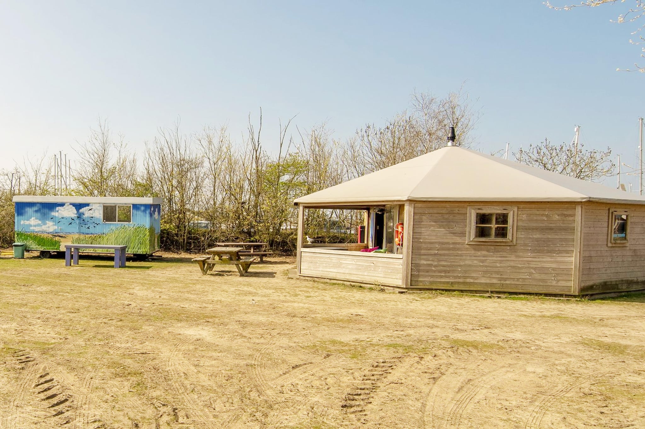 Dune home 4 people, with private sanitary facilities - Extérieur été