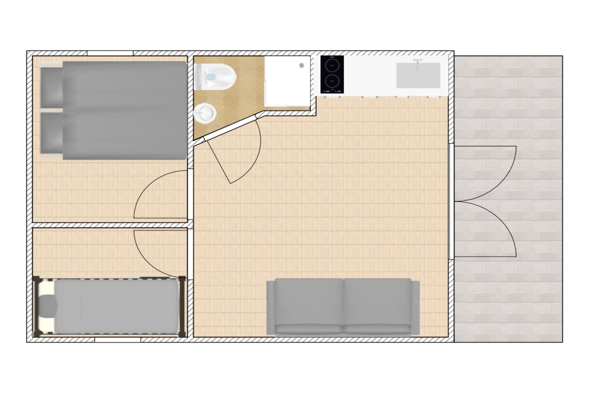 Chalets - Plan