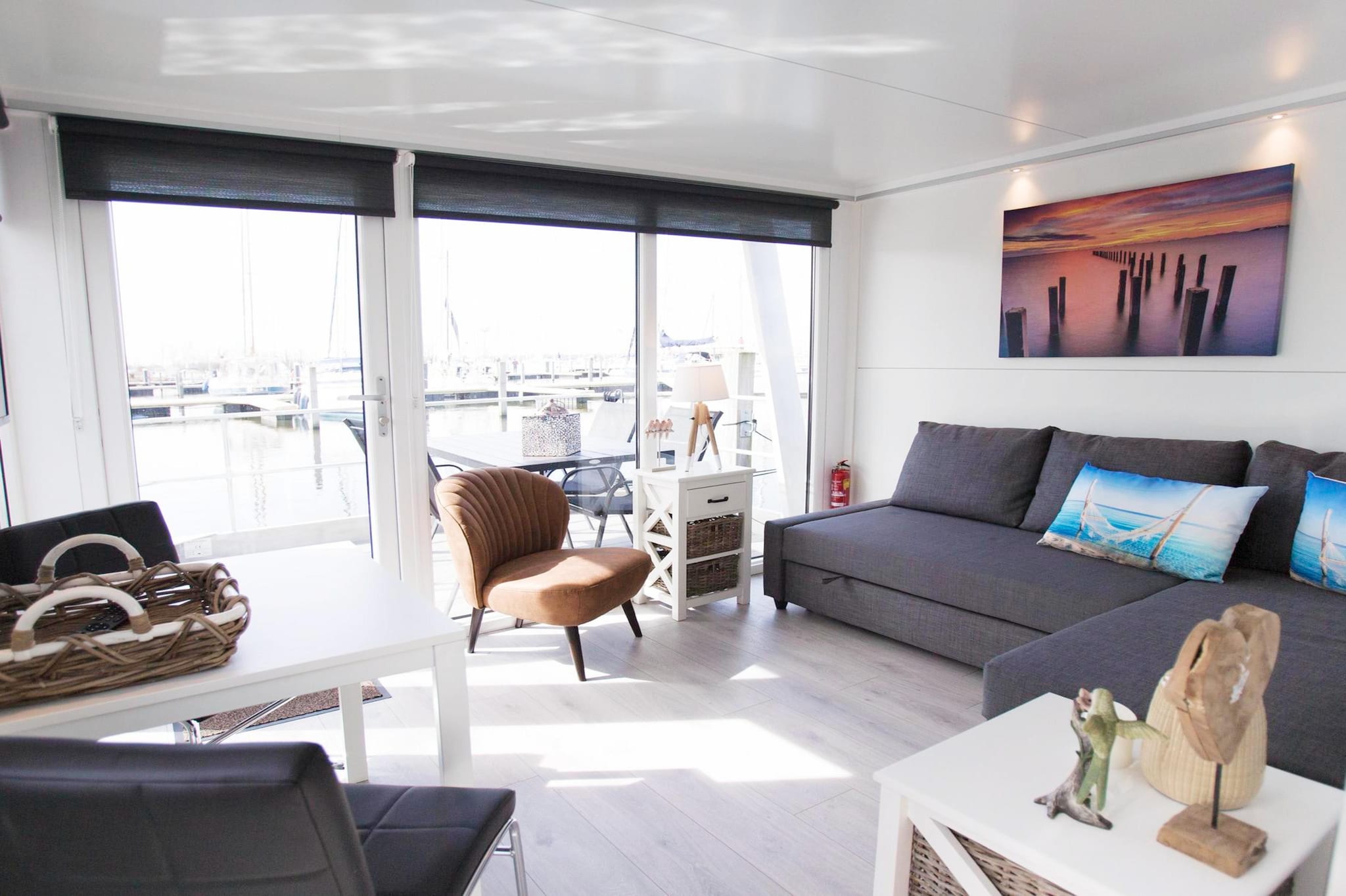 Havenlodge with roof terrace and balcony (4-6 pers) Almere - Salon
