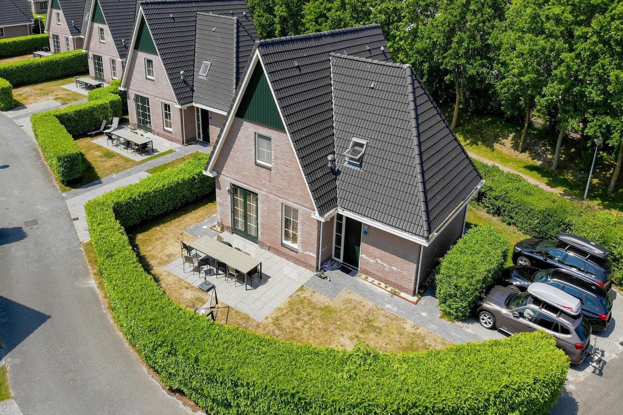 Beach Villa Royale with Wellness Hot Tub & Sauna - 10 persons - Außenbereich Sommer