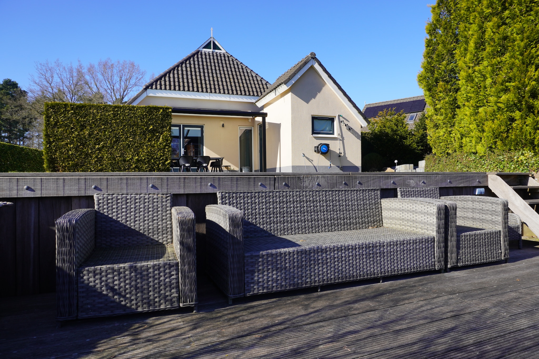 6 pers. Vosseberghuis Prestige met buitenspa-Terrasse / balcon