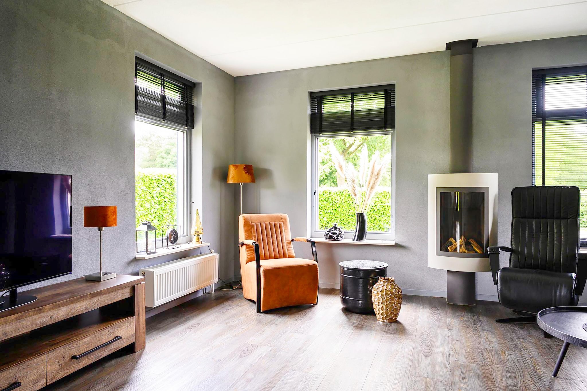 6 pers. Vosseberghuis Prestige met buitenspa-Salon