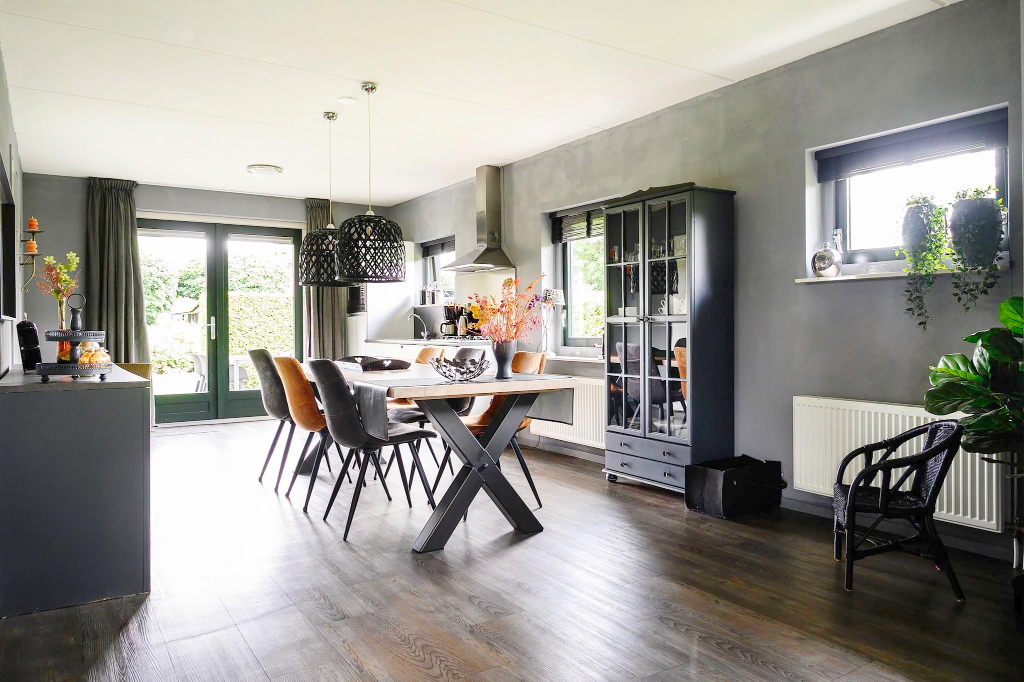 6 pers. Vosseberghuis Prestige met buitenspa-Salle à manger