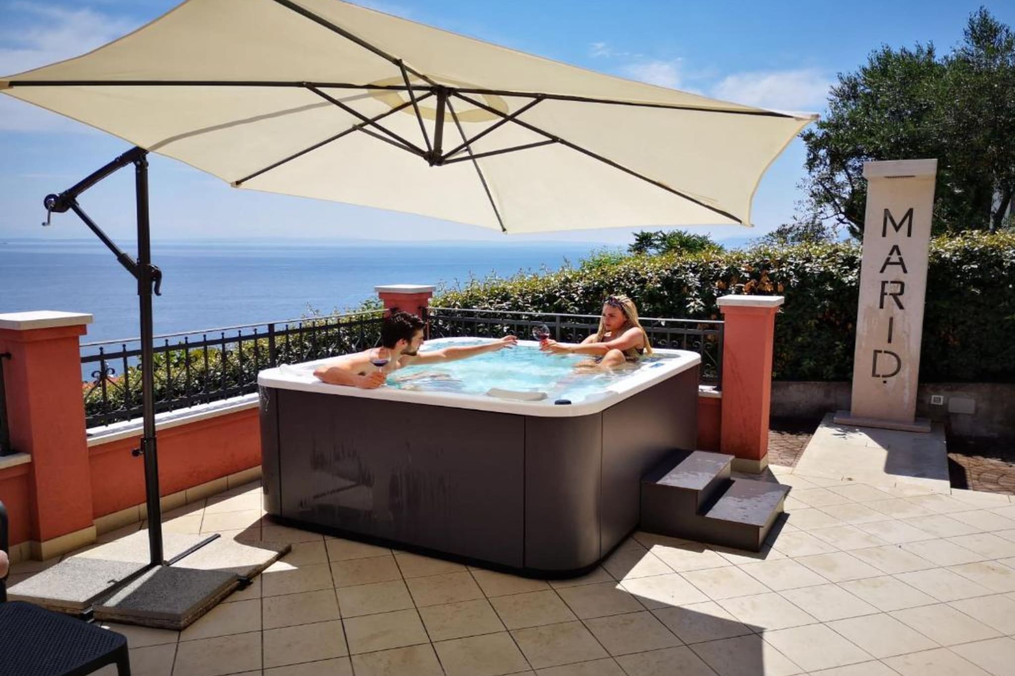 Villa Marid Opatija - Three bedroom Apartment-Schwimmbad