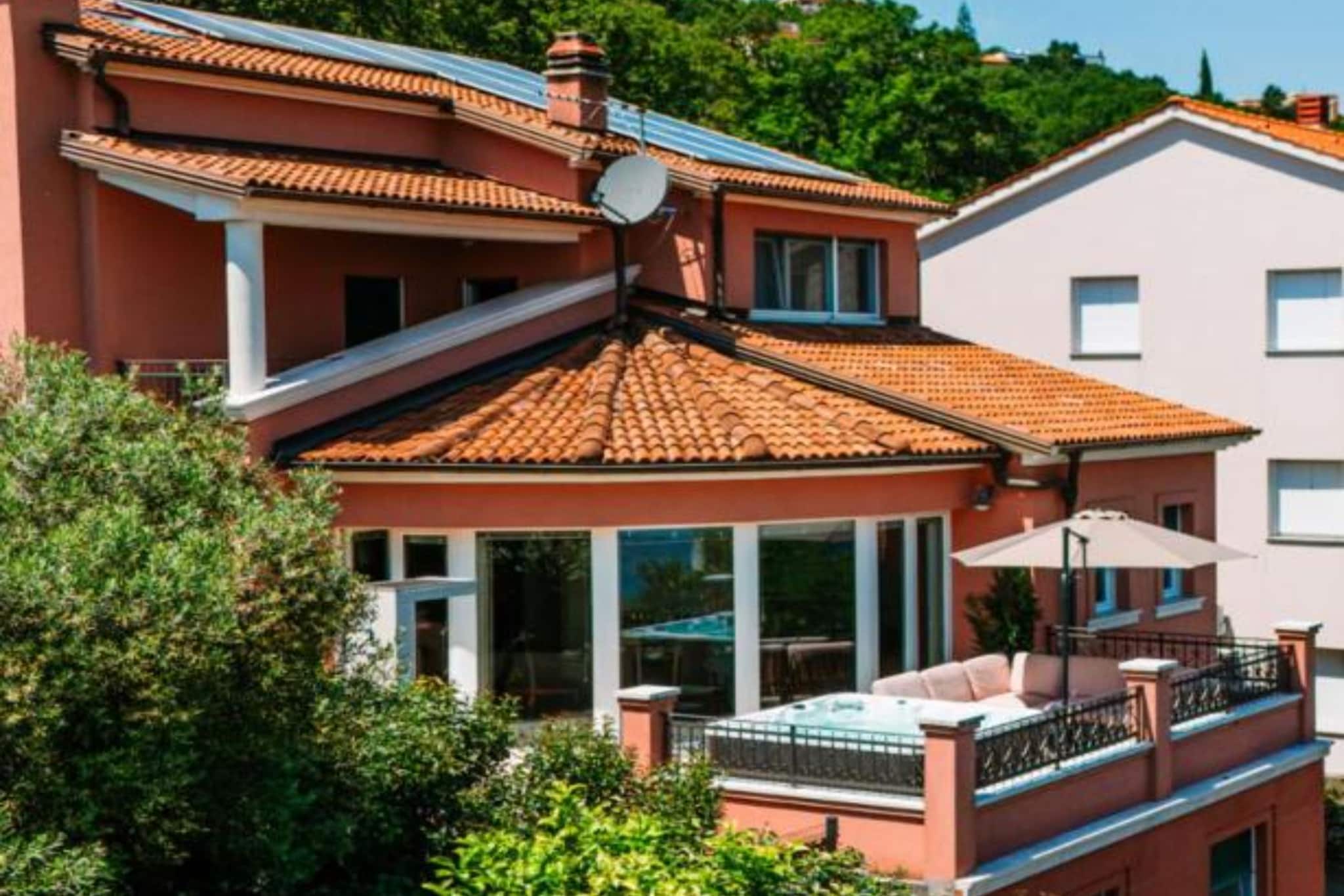 Villa Marid Opatija - One Bedroom Apartment With Balcony-Außenbereich