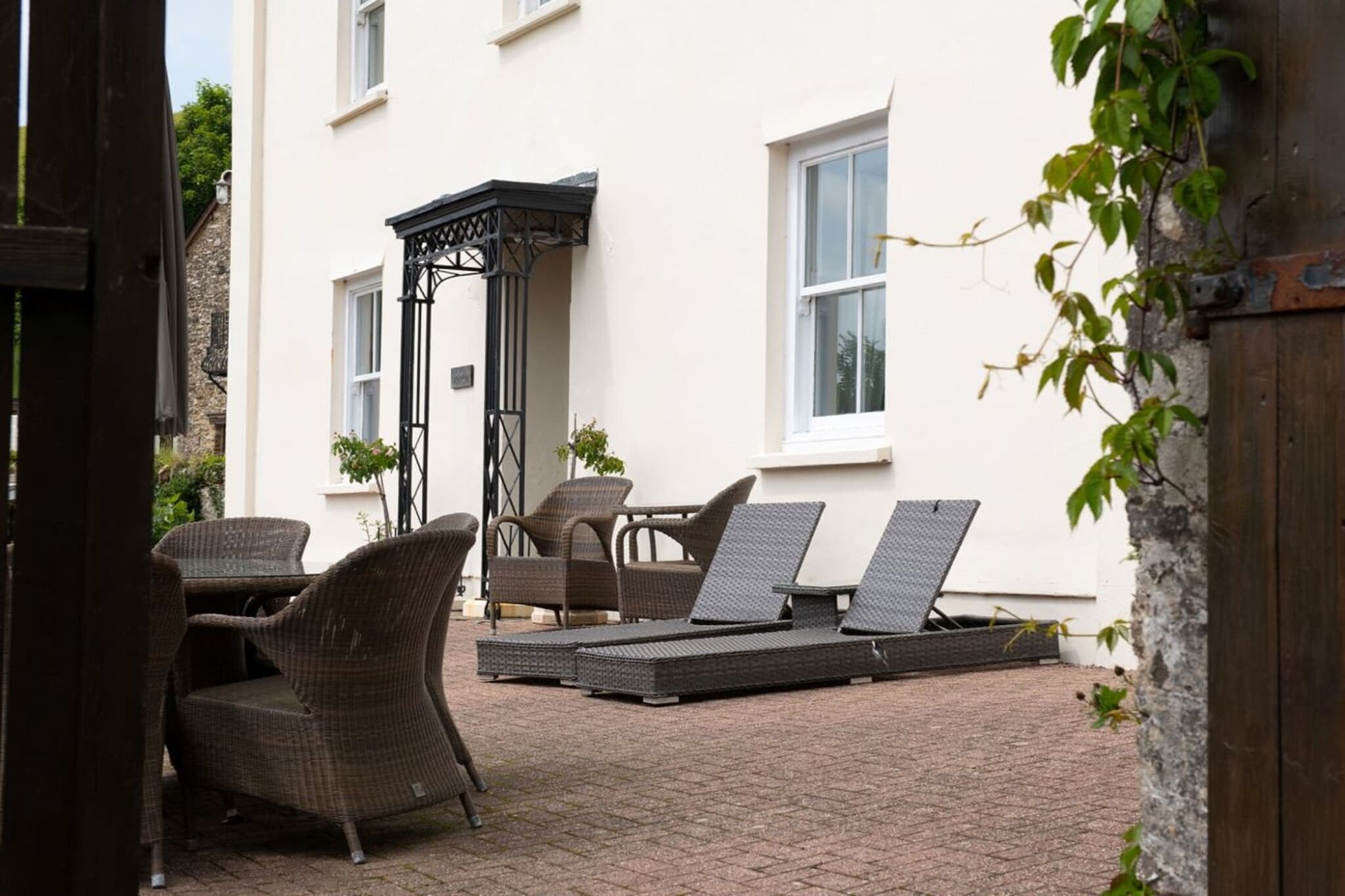 Coulscott Georgian House - Terrace balcony
