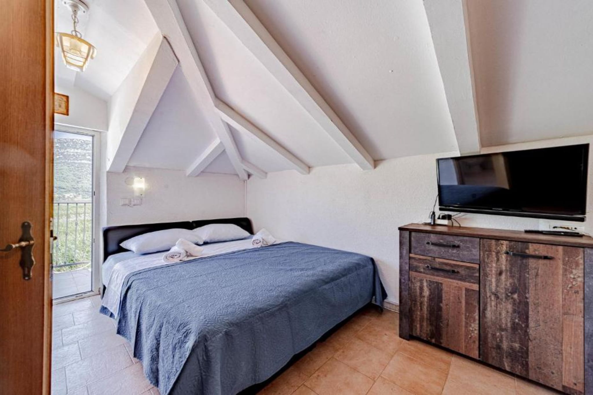Natur Olive House Ston-Schlafzimmer