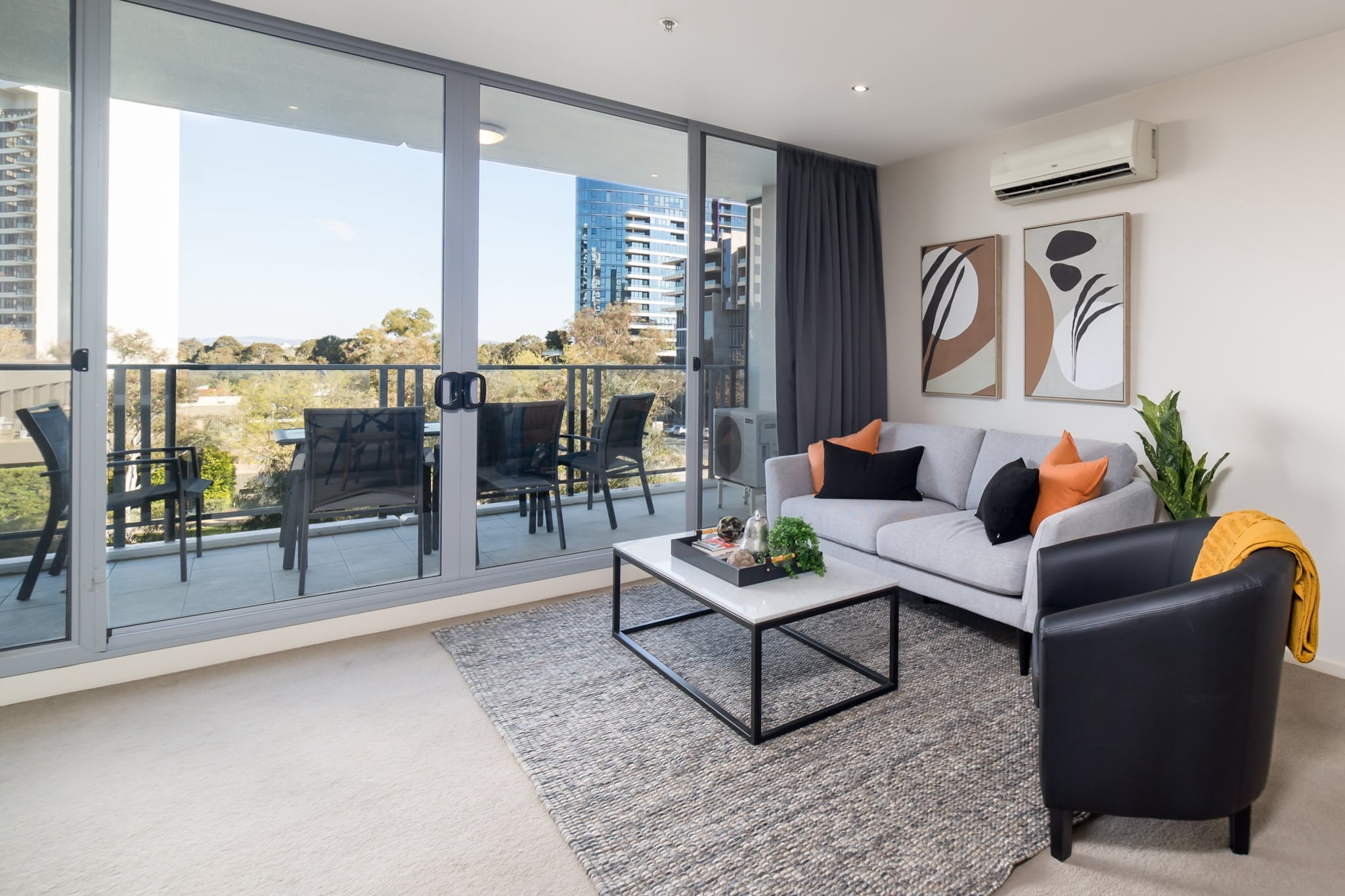 Bed Linen, Desk, Elevator, Hot Water, Internet Access DSL, Wardrobe, Living room(TV), Kitchen(stove, electric kettle, toaster, coffee machine, microwave, dishwasher, fridge), bedroom(Queen Bed), bathroom(shower, washbasin, toilet), First Aid, Indoor pool, Recreation lake, tumble dryer, cot, washing machine, balcony or terrace, heating, air conditioning, swimming pool, iron, hairdryer, shampoo, body soap, Essentials, dishes and cutlery, Dedicated workspace, Carbon monoxide detector, Conditioner, Long term stays allowed, Room-darkening shades, Shower gel, Wine glasses