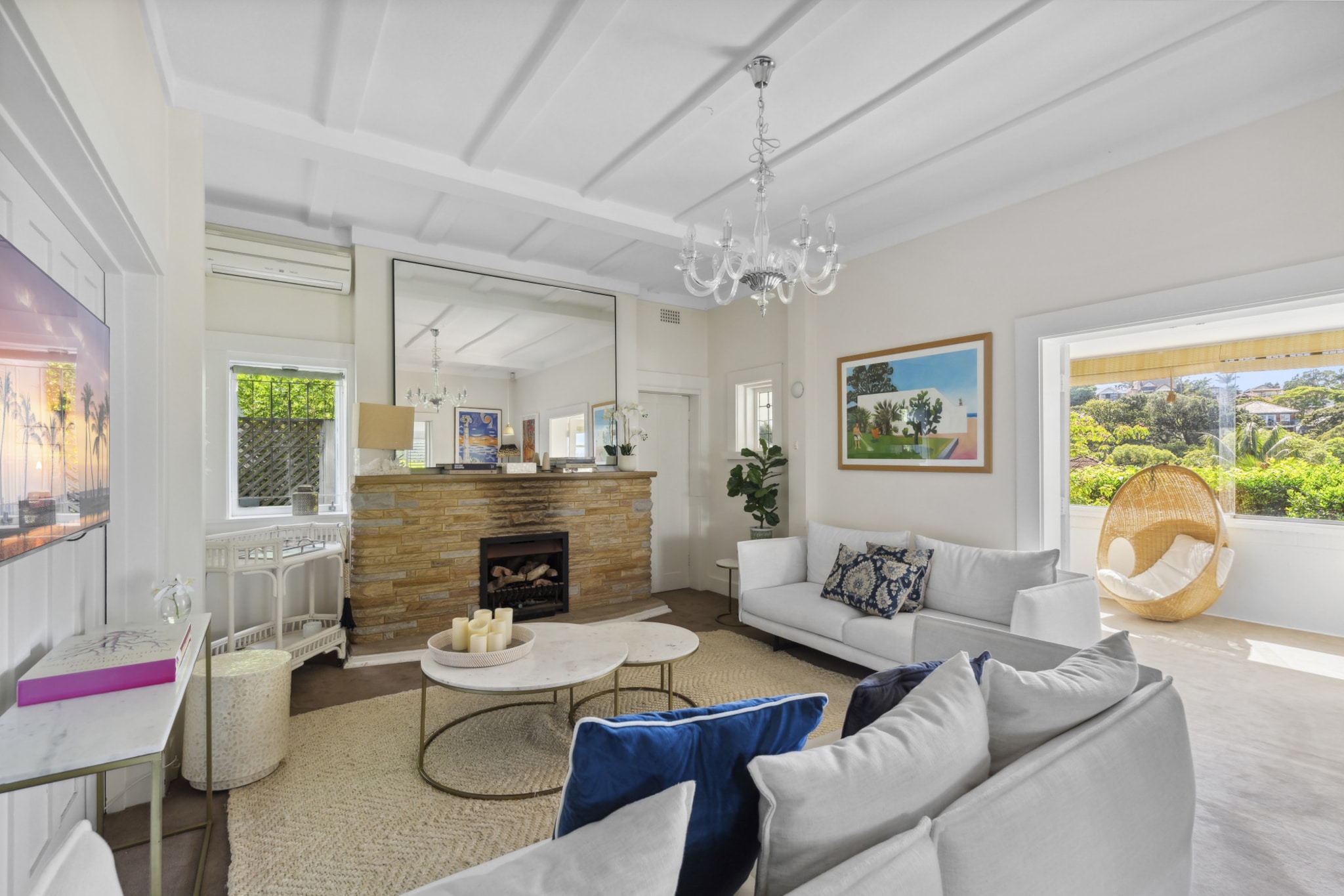 Escape to this exquisite 4-bedroom residence nestled in Kurraba Point, a serene enclave just north of Sydney's vibrant heart. Unwind amidst the tranquillity of your private pool or bask in the panoramic harbour vistas from the expansive deck. Ideal for families seeking both urban excitement and coastal charm, this haven offers easy access to Sydney and the Northern Beaches. Experience the epitome of comfort with contemporary bedrooms, a well-appointed kitchen, and convenient parking facilities.
The space
Experience unparalleled luxury in this multi-story haven featuring four bedrooms and two bathrooms. Immerse yourself in relaxation with the added indulgence of a sauna, perfect for unwinding after a day of exploration. Revel in the seamless blend of comfort and style while enjoying stunning views of the harbor and surrounding suburbs. With air conditioning and heating ensuring year-round comfort, along with a private pool for exclusive use, this retreat offers the epitome of tranquility. Additionally, stay connected with the provided Wi-Fi and take advantage of the convenience of on-site garage parking. Just a short 9-minute drive from Taronga Zoo, adventure awaits at your doorstep.
 
Living Area:
- Couch seats 7 people
- Indoor, outdoor, and winter garden seating
- TV with free air channels, Pay TV, Cable TV, Foxtel, and Netflix are available (use your own account)
 
Kitchen & Dining Area
- Fully equipped with utensils and cutlery
- Oven and electric stovetop
Dining setting for 6 people
 
Bathroom & Laundry
- 2 bathrooms and en suite
- Laundry room available with washer and dryer
- Travel essentials, towels and hairdryer provided
 
Amenity Notes:
- Air conditioning and heating are available throughout
- Ceiling fans in the bedrooms
- Private pool and outdoor seating
- Sauna
- Study area
- Decorative fireplace
- WIFI
- On-site garage parking (1 spot)
- Stunning views of the harbor and surrounding suburbs.
Local area description
Nestled along the picturesque foreshores of Sydney Harbour, Kurraba Point, NSW, epitomizes coastal elegance and urban convenience. This charming suburb offers a tranquil retreat from the city's hustle and bustle while providing easy access to all its vibrant offerings. With stunning views of the iconic harbour and surrounding landscapes, residents and visitors alike are treated to breathtaking scenery at every turn. Boasting a harmonious blend of modern amenities and natural beauty, Kurraba Point is the perfect destination for those seeking a serene lifestyle within reach of Sydney's cosmopolitan delights. Whether strolling along the waterfront promenades or indulging in the area's array of dining and recreational options, Kurraba Point promises an idyllic escape for all who wander its shores.
House rules
You are staying in a friendly and peaceful neighbourhood and we kindly ask you to respect the community and your surrounding neighbours. The following strict House Rules apply:
 
- No loud noise between 10 pm and 8 am
- No parties or antisocial behaviour
- No additional people are to access the property without our prior approval
- No pets are allowed in the property without approval
- No smoking is allowed at any times
- If you break something, please let us know
- To help protect all floor coverings, do not wear any shoes inside the property
 
Please be aware that excessive noise such as amplified music, vocals or screaming or anti-social behaviour in the property or common areas can cause neighbours to complain to us, the Building Manager, Council Rangers or Police.
 
IMPORTANT:
- Any breach of the House Rules may lead to a $500 fine plus compensation for any cost/damage created and immediate eviction of the property without refund.
- Pets are available on request unless the property states it is pet friendly. Any stays with pets will incur an additional cleaning fee of $200.
 
Finally, when checking out, we kindly ask you for the following:
 
- Please leave all beds unmade
- Please clean up your dishes and put them away
- In case you have rearranged furniture, please put it back to the original location
- Please take out the rubbish and remember to use the right bins
- Please ensure all appliances, A/C and lights are off and doors and windows are closed.
- Please check your accommodation thoroughly before departing to avoid any unintentional items left behind.
 
We are not liable for any items left behind after your stay. In the rare event that a guest reports a missing item, we will make every effort to locate it for you, but we cannot guarantee its retrieval. If the item is found, we will gladly assist in arranging its return to an address within Australia, subject to postage and service fees.
Interaction with guests
Welcome to MadeComfy! Our local team curates stays in exceptional Australian & New Zealand properties, ensuring style, comfort, and prime locations for discerning guests. We prioritise your needs to provide a memorable home-away-from-home experience. Explore our digital guidebooks for local recommendations, and don't hesitate to contact us throughout your stay. We're here to ensure your comfort – enjoy your stay with MadeComfy.
Notes
For your comfort, this property is prepared with professional-grade hotel-style linen, including a three-sheet setup, ensuring a fresh and hygienic sleep experience.
 
Notes:
- Street parking is available for a second car.
 
Extra Services:
- Early Check-in: Our standard check-in is at 3 pm. To guarantee early access to the property we suggest booking the night before if available. Otherwise, early check-in is subject to availability from the night before at an additional cost.
- Late check-out: Our standard check-out is at 10 am. To guarantee a later check-out of the property we suggest booking an additional night if available. Otherwise, a late check-out is subject to availability from the night before to an additional cost.
- Baggage: For security reasons, we are unable to receive or to keep unattended baggage before check-in or after check-out
- We only provide a small welcome amenity pack to get your stay started.
- This booking is protected with coverage for lost baggage and emergency medical expenses, provided by Travel Support with claim upto 500 AUD (T&C Applies). For more details reach out to Guest Support team post booking.
Access description
- The key collection is located onsite. Further details will be provided 3 days before check-in if your booking is successfully reserved.
- There are stairs outside and inside the property.
Getting around
We highly recommend using ride sharing service Uber.
 
Check out the TripGo app for transport timetables.
 
Points of Interest
- Sydney Harbour Bridge 2.2 Km, four-minutes drive
- Luna Park Sydney 2.5 Km, five-minutes drive
- Taronga Zoo 4.4 Km, nine-minutes drive
 
Beach Access
- Bondi Beach 13.4 Km, 18-minutes drive
 
Airport Access
- Kingsford Smith Airport 13.5 Km, 22-minutes drive