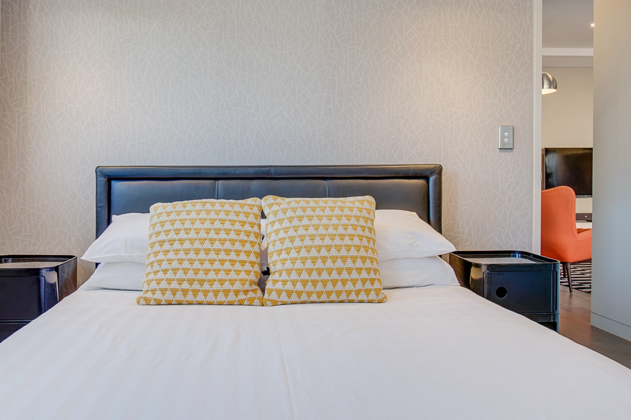 Whether you're in town for business or pleasure, this brand-new one-bedroom apartment is the perfect base. Just a 15-minute bus ride or a 10-minute drive from the heart of the CBD, it couldn't be more convenient. Taronga Zoo is just down the road as well. Enjoy dinner on the balcony or walk down the road for pubs, cafes and dining options to suit all tastes and budgets.
The space
Ideal for couples or those visiting Sydney for business, the apartment is bright, clean and very close to the CBD.
 
General
- Recently constructed
- Balcony with an outdoor living area
- Air conditioning and heating
- Laundry facilities provided
- Linen and towels provided
- Wi-Fi is available
- Home office area
- Self check-in
 
Living room
- TV
- Modern furniture
 
Bathroom
- One stylishly tiled modern bathroom
 
Bedroom
- Bedroom 1: 1x Queen bed
- Blackout blinds
- Built-in wardrobes
 
Kitchen
- Gas cooktop and stone benches
- Modern appliances
- Coffee machine
- Dishwasher
Local area description
Cremorne is a leafy, upscale, family-friendly neighbourhood located just north of the Sydney Harbour Bridge. Sloping down towards the water on both sides of Military Road, it offers an outdoor lifestyle, shopping, cafes and proximity to the city.
House rules
You are staying in a friendly and peaceful neighbourhood and we kindly ask you to respect the community and your surrounding neighbours. The following strict House Rules apply:
- No loud noise between 10 pm and 8 am
- No parties or antisocial behaviour
- No additional people are to access the property without our prior approval
- No pets are allowed in the property without approval
- No smoking is allowed at any times
- If you break something, please let us know
- To help protect all floor coverings do not wear any shoes inside the property
- This property is equipped with an automatic fire alarm system. In the event of an unintentional activation, please be advised that you may be held liable for any associated call-out charges incurred
 
Please be aware that excessive noise such as amplified music, vocals or screaming or anti-social behaviour in the property or common areas can cause neighbours to complain to us, the Building Manager, Council Rangers or Police.
 
- Due to the location of the property, potential traffic outside may impact the level of noise in the property.
 
IMPORTANT: Any breach of the House Rules may lead to a $500 fine plus compensation for any cost/damage created and immediate eviction of the property.
 
Finally, when checking out, we kindly ask you for the following:
- Please leave all beds unmade
- Please clean up your dishes and put them away
- In case you have rearranged furniture, please put it back to the original location
- Please take out the rubbish and remember to use the right bins
- Please ensure all appliances, A/C and lights are off and doors and windows are closed
Interaction with guests
Welcome to MadeComfy! Our local team curates stays in exceptional Australian & New Zealand properties, ensuring style, comfort, and prime locations for discerning guests. We prioritise your needs to provide a memorable home-away-from-home experience. Explore our digital guidebooks for local recommendations, and don't hesitate to contact us throughout your stay. We're here to ensure your comfort – enjoy your stay with MadeComfy.
Notes
For your comfort, this property is prepared with professional-grade hotel-style linen, including a three-sheet setup, ensuring a fresh and hygienic sleep experience.
 
Extra Services:
- Early check-in: Our standard check-in is at 3 pm. To guarantee early access to the property we suggest booking the night before if available. Otherwise, early check-in is subject to availability from the night before at an additional cost.
- Late check-out: Our standard check-out is at 10 am. To guarantee a later check-out of the property we suggest booking an additional night if available. Otherwise, a late check-out is subject to availability from the night before to an additional cost.
- Baggage: For security reasons, we are unable to receive or to keep unattended baggage before check-in or after check-out
- We provide a small welcome amenity pack to get your stay started
- Due to the location of the property, potential traffic outside may impact the level of noise in the property.
 
Note
- No private parking space is provided.
- There is Restricted Parking available on the street and unlimited parking available on Gerard Street. 2P paid parking in other nearby streets.
- This booking is protected with coverage for lost baggage and emergency medical expenses, provided by Travel Support with claim upto 500 AUD (T&C Applies). For more details reach out to Guest Support team post booking.
Access description
You’ll have access to the entire property when you stay here, so it will feel like your own home.
- The keys will be left in a lockbox onsite. We will send you the access code 3 days prior to your arrival.
Getting around
Buses to the city, Manly and Northern Beaches leave from Military Road, a two-minute walk away.
 
We highly recommend using ride-sharing services.
 
Check out the TripGo app for transport timetables.
 
Points of Interest
- Sydney Harbour Bridge 3.1 Km, 5-minutes drive
- Taronga Zoo 3.9 Km, 7-minutes drive
- Luna Park Sydney 3.9 Km, 7-minutes drive
 
Beach Access
- Bondi Beach 13.7 Km, 16-minutes drive
 
Airport Access
- Kingsford Smith Airport 14.8 Km, 16-minutes drive