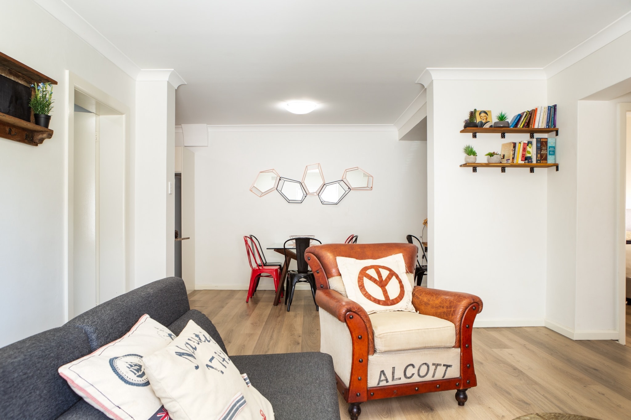 Suburban Two-bed Apartment with Parking and Patio