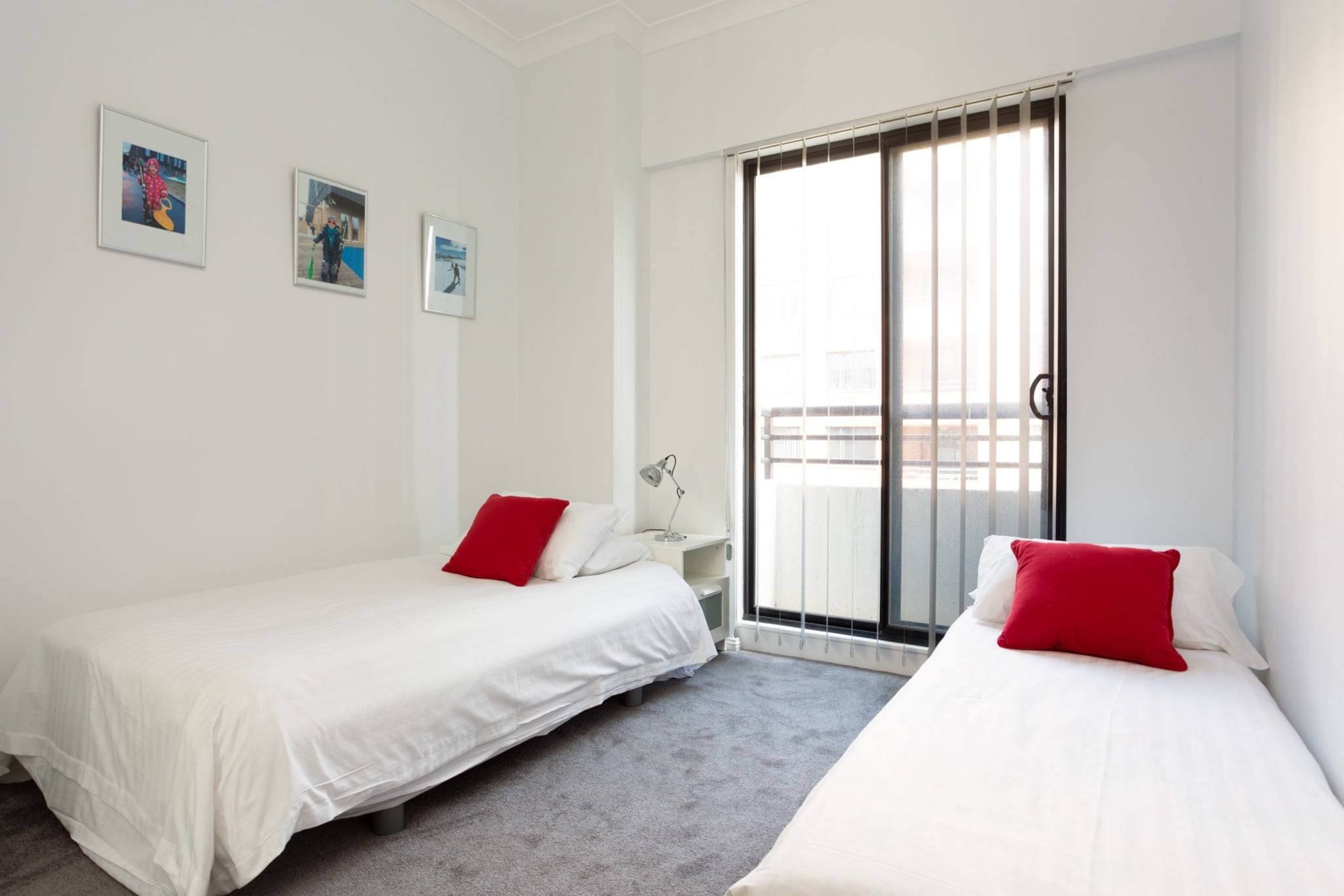 Property description
Location meets style at this chic two-bedroom apartment in the centre of Pyrmont. The stylish apartment is well-furnished for families with two single beds in one room, a shower bath and spacious indoor and outdoor dining. The latter takes place on a sunny rooftop terrace with lounge seating. It also has a comfortable living room and well-equipped kitchen. It’s surrounded by popular bars, restaurants and shops. It’s also a short walk from ferries and trams, theatres, museums and The Star casino.
The space
Natural light and soft carpet flow throughout this stylish apartment. The space is well thought out with open-plan living and dining inside that connects to a spacious rooftop terrace with lounge seating and outdoor dining. The kitchen is well-equipped for home cooking with great appliances. The bedrooms share a bathroom and include one with two single beds.
 
General
- Entire 2-bedroom, 1-bathroom apartment
- Rooftop terrace with umbrella, lounge seating and outdoor dining
- Laundry facilities provided
- Reverse Cycle Air conditioning
- Wi-Fi provided
- No parking
 
Living room
- Flat-screen TV
- Sofa-Bed
- Dining table
- Coffee table
 
Bedrooms and bathrooms
- Bedroom 1: Queen-size bed, built-in wardrobe, blackout blinds, fan
- Bedroom 2: 2 single beds, built-in wardrobe, blackout blinds, fan
- Bathroom with hairdryer and shower bath
- Top quality linens & towels
 
Kitchen
- Stainless-steel appliances
- Electric oven and gas stovetop with rangehood
- Dishwasher
- Toaster, kettle and microwave
- Fridge and freezer
 
Laundry
- Washing machine and dryer
- Iron and ironing board
- Clothes drying rack
Local area description
Nestled on the lively Darling Harbour, Pyrmont has transformed from an industrial area into one of Sydney’s premier entertainment neighbourhoods with harbourside restaurants and bars, renowned theatres and designer shops. Culture and modern entertainment awaits at the Sydney Lyric Theatre and The Star Casino, while the numerous waterfront parks offer tranquil environments for picnics and walking. It’s also well-connected to the rest of inner-city Sydney via trams, ferries and buses.
House rules
You are staying in a friendly and peaceful neighbourhood and we kindly ask you to respect the community and your surrounding neighbours. The following strict House Rules apply:
 
- No loud noise between 10 pm and 8 am
- No parties or antisocial behaviour
- No additional people are to access the property without our prior approval
- No pets are allowed in the property without approval
- No smoking is allowed at any times
- If you break something, please let us know
 
- To help protect all floor coverings do not wear any shoes inside the property
 
Please be aware that excessive noise such as amplified music, vocals or screaming or anti-social behaviour in the property or common areas can cause neighbours to complain to us, the Building Manager, Council Rangers or Police.
 
IMPORTANT: Any breach of the House Rules may lead to a $500 fine plus compensation for any cost/damage created and immediate eviction of the property.
 
Finally, when checking out, we kindly ask you for the following:
 
- Please leave all beds unmade
- Please clean up your dishes and put them away
- In case you have rearranged furniture, please put it back to the original location
- Please take out the rubbish and remember to use the right bins
- Please ensure all appliances, A/C and lights are off and doors and windows are closed
Interaction with guests
Welcome to MadeComfy! Our local team curates stays in exceptional Australian & New Zealand properties, ensuring style, comfort, and prime locations for discerning guests. We prioritise your needs to provide a memorable home-away-from-home experience. Explore our digital guidebooks for local recommendations, and don't hesitate to contact us throughout your stay. We're here to ensure your comfort – enjoy your stay with MadeComfy.
Notes
For your comfort, this property is prepared with professional-grade hotel-style linen, including a three-sheet setup, ensuring a fresh and hygienic sleep experience.
 
Extra Services:
- Early check-in: Our standard check-in is at 3 pm. To guarantee early access to the property we suggest booking the night before if available. Otherwise, early check-in is subject to availability from the night before at an additional cost.
- Late check-out: Our standard check-out is at 10 am. To guarantee a later check-out of the property we suggest booking an additional night if available. Otherwise, a late check-out is subject to availability from the night before to an additional cost.
- Baggage: For security reasons, we are unable to receive or to keep unattended baggage before check-in or after check-out
- We provide a small welcome amenity pack to get your stay started
 
When you arrive at the property you will find the kitchen is equipped with plates, bowls, glasses, cutlery and cooking utensils. We also provide top-quality linens and towels.
 
Note
- Somewhat of a penthouse apartment
- This booking is protected with coverage for lost baggage and emergency medical expenses, provided by Travel Support with claim upto 500 AUD (T&C Applies). For more details reach out to Guest Support team post booking.
Access description
You'll have access to the entire property when you stay here, so it will feel like your own home.
Getting around
We highly recommend using ride-sharing services.
 
Check out the TripGo app for transport timetables.
 
Public transport
The Pyrmont Bay light rail station is about 400 metres away and has services to Central Station, where you can catch a train into the Sydney CBD. The Pyrmont Bay ferry terminal about 550 metres away and has regular ferries to Circular Quay and Manly. There are also bus stops nearby along Harris Street.
 
Ride sharing
Ride sharing apps are a safe and easy way to get around, especially late at night when public transport services are less frequent. Prices are about two-thirds of a taxi, but may surge during bad weather or public events.
 
Points of Interest
- Australian National Maritime Museum 0.3Km, six-minute walk
- Sydney Lyric Theatre 0.5Km, eight-minute walk
- The Star Casino 0.5Km, seven-minute walk
 
Beach Access
- Bondi Beach 8.5Km, 25-minute drive
- Manly Beach 17Km, 40-minute drive
 
Airport Access
- Sydney Airport 13Km, 20-minute drive