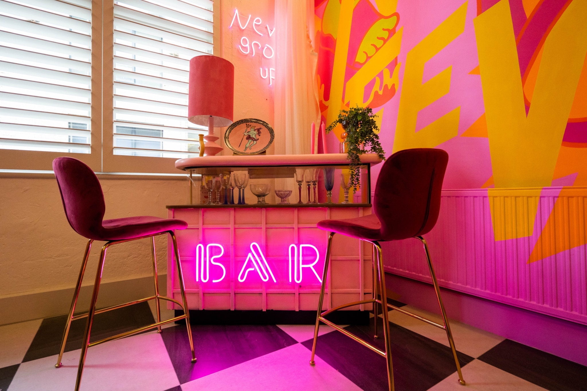 Fun and Cheeky 70s Styled City Apartment