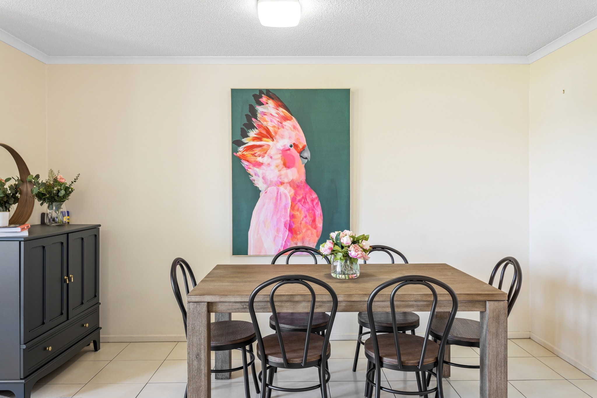 Enjoy your next getaway from this 2-bedroom apartment offering a blend of coastal lifestyle indulgences and urban city energy. Complete with light and airy living spaces, laundry facilities, onsite parking, a kitchen, WIFI and air conditioning, this apartment is fully equipped with all that you'll need for long or short stays. With local restaurants and cafes at your doorstep, and the CBD just a stone's throw away, you’ll be in one of the best areas to experience the very best of coastal living.
The space
A quiet and beautiful self-contained home with all you’ll need for a short or long holiday stay. It features a great open living space, full sized kitchen, laundry amenities, separate bedrooms, a balcony capturing the cooling ever present breezes, and on premise parking - making it an all round convenient apartment to travel to and from.
 
General
- Entire unit with 2 bedrooms, 2 bathrooms, sleeps 6
- Spacious and bright interiors
- Sunny balcony with outdoor furniture
- Air conditioning and heating
- Wi-Fi is provided
- Laundry facilities available
- On-premise garage parking
- Self check-in
 
Bedrooms
- Blackout blinds in both bedrooms
- 1 Queen bedroom
- 2 Single beds
 
Bathroom
- Spacious bathrooms with showers and bathtubs
- Travel essentials, towels and hairdryer provided
 
Kitchen
- Well-stocked kitchen with utensils for cooking own meals
- Appliances including oven, electric stovetop and dishwasher
- Toaster, kettle, coffee machine and microwave available
 
Living Room
- Open-plan living area
- Sofa bed
- Smart TV with free-to-air options
- Indoor dining for six
 
Points of Interest
- 6 min walk to Sandgate rd restaurants and cafes
- 12 min drive to CBD
- 2 min drive to St Margaret's Anglican School
- 12 min drive to DFO Brisbane
- 25 min drive to Pandanus Beach