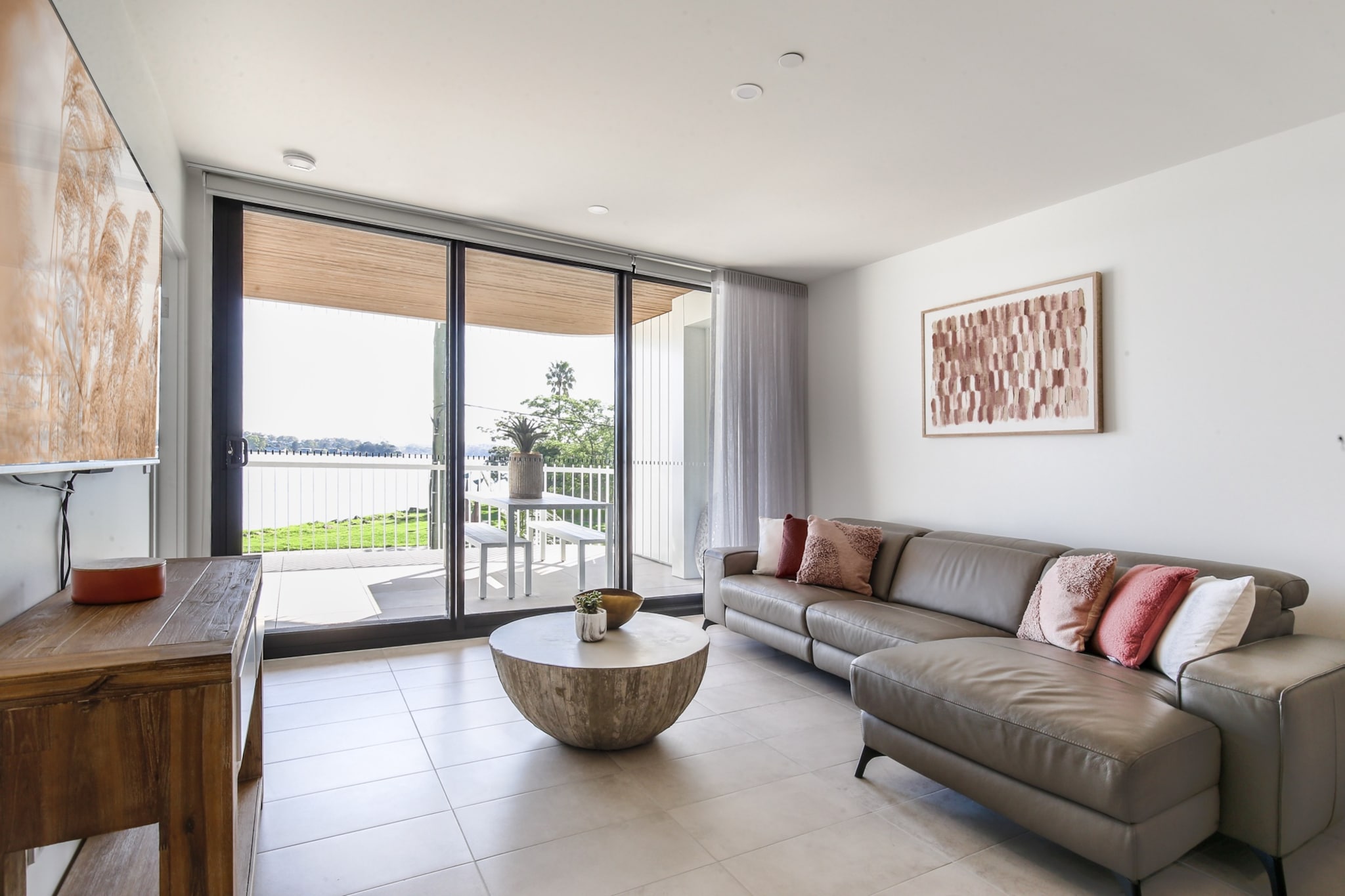 Property description
Wonderfully positioned to make the most of the coast, this 3-bedroom apartment offers a blend of coastal lifestyle indulgences and home-away-from-home comforts. You’ll have access to building amenities, including entertaining areas, uninterrupted views of the gorgeous coastline and connectivity to all essentials within a 2km radius. In this home enjoy light and airy spaces, laundry facilities, onsite parking, full kitchen, Wi-Fi and air conditioning.

The space
Conveniently located close to multiple attractions and amenities, this apartment has everything you need for a comfortable stay. It features a great open living space, full sized kitchen, laundry amenities, separate bedrooms, a balcony capturing the cooling ever present breezes, and on-premise parking - making it an all-round convenient apartment to travel to and from.