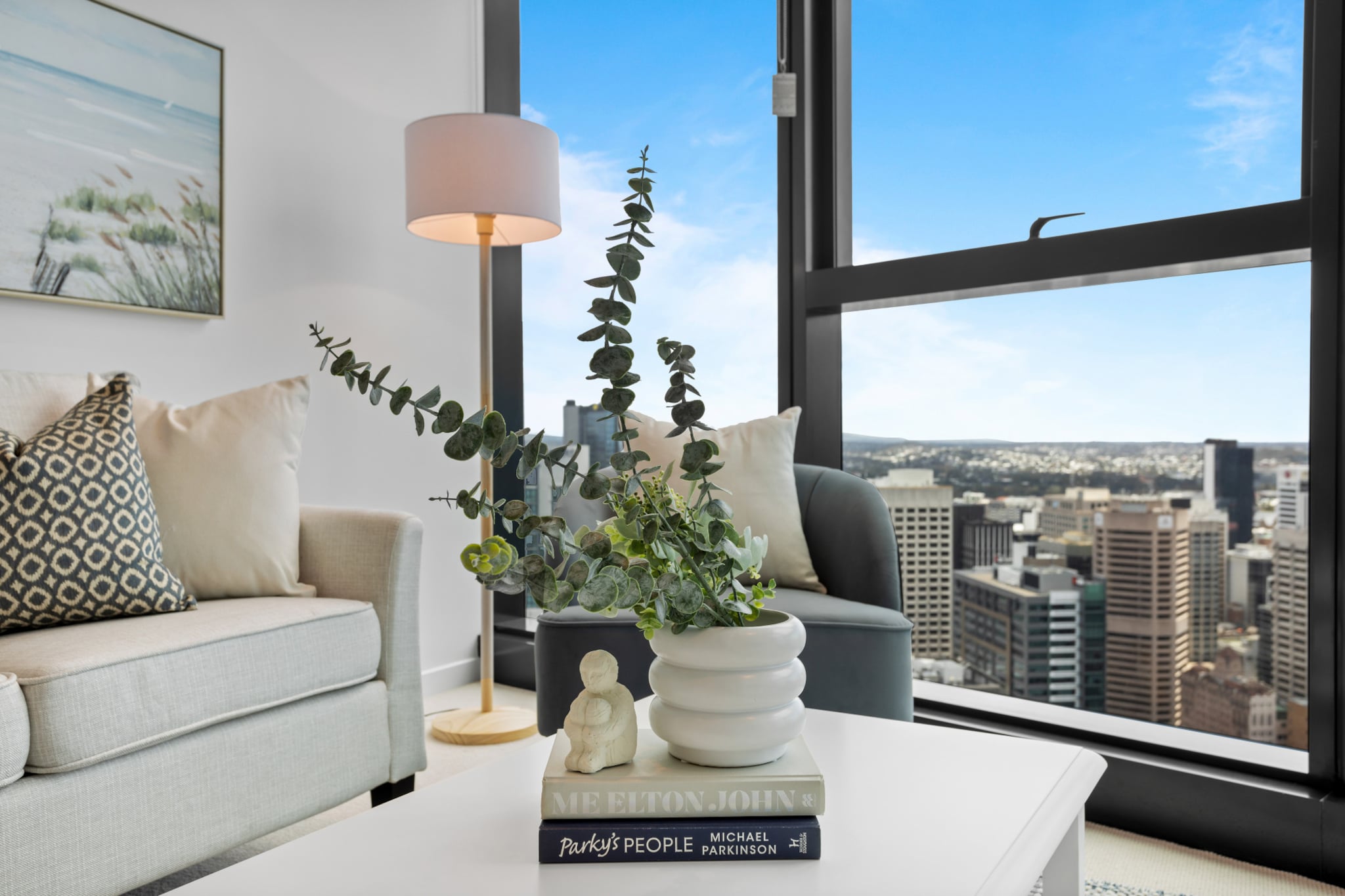 Immerse yourself in the vibrant Brisbane atmosphere in this stunning 1-bed apartment with breathtaking city views. Featuring elegant interiors, this modern property offers on-site parking, a pool and gym facilities with a communal BBQ area readily available for use. Situated in the heart of the city, the property boasts convenient access to all the best local cafes, restaurants, shops and bars. Perfect for couples wanting a pristine stay in the heart of Brisbane, this is the property for you.
The space
Immaculately designed, this pristine apartment boasts sleek interiors combined with contemporary decor and an abundance of natural light. Featuring an open plan living area, s a sleek kitchen, modern appliances, an elegant bathroom, a comfy bedroom and stunning living room views. This property is a truly idyllic city base for all your adventures.
 
General
- Modern 1-bedroom, 1-bathroom apartment
- On-site parking available
- Wi-Fi is provided
- Air conditioner and heater available
- Contemporary interiors with elegant decor
- Incredible amenities including pool, gym, BBQ and picnic facilities
- Self check-in
 
Bedroom & bathroom
- Bedroom 1: 1x Queen Bed
- Sleek modern bathroom
- Laundry unit with dryer and washer available
- Travel essentials, towels and hairdryer provided
 
Kitchen
- Fully stocked with cookware, utensils and cutlery
- Kettle, toaster, coffee machine and microwave available
- Oven and gas stovetop available
- Dishwasher available
 
Living Room
- Plush couch, armchair and coffee table are available
- TV with free-to-air and streaming options available
- 4-seater dining table
 
Points of Interest
Brisbane City Botanic Gardens - 3 minutes (250m) walk away
Queen Street Mall - 7 minutes (600m) walk away
King Goerge Square and the Museum of Brisbane - 9 minutes (750m) walk away
Local area description
Brisbane City is the energetic heart of this iconic metropolis. Bustling with activity there's no limit to the number of things to see. Popular with shoppers peruse the busy Queen St Mall selection from luxury brands to boutique stores. For those looking to indulge themselves, you’ll never be far from a vibrant cafe, bar or restaurant that’ll meet all your culinary needs. Situated along the banks of the Brisbane river, experience the stunning waterfront walks or pop into the lush Botanic Gardens, perfect for picnics or experiencing the weekly markets. Bursting with adventure Brisbane City is the destination for your next trip.
House rules
You are staying in a friendly and peaceful neighbourhood and we kindly ask you to respect the community and your surrounding neighbours. The following strict House Rules apply:
- No loud noise between 10 pm and 8 am
- No parties or antisocial behaviour
- No additional people are to access the property without our prior approval
- No pets are allowed in the property without approval
- No smoking is allowed at any times
- If you break something, please let us know
 
- To help protect all floor coverings do not wear any shoes inside the property
 
Please be aware that excessive noise such as amplified music, vocals or screaming or anti-social behaviour in the property or common areas can cause neighbours to complain to us, the Building Manager, Council Rangers or Police.
 
IMPORTANT: Any breach of the House Rules may lead to a $500 fine plus compensation for any cost/damage created and immediate eviction of the property.
 
Finally, when checking out, we kindly ask you for the following:
- Please leave all beds unmade
- Please clean up your dishes and put them away
- In case you have rearranged furniture, please put it back to the original location
- Please take out the rubbish and remember to use the right bins
- Please ensure all appliances, A/C and lights are off and doors and windows are closed
Interaction with guests
Welcome to MadeComfy! Our local team curates stays in exceptional Australian & New Zealand properties, ensuring style, comfort, and prime locations for discerning guests. We prioritise your needs to provide a memorable home-away-from-home experience. Explore our digital guidebooks for local recommendations, and don't hesitate to contact us throughout your stay. We're here to ensure your comfort – enjoy your stay with MadeComfy.
Notes
- For your comfort, this property is prepared with professional-grade hotel-style linen, including a three-sheet setup, ensuring a fresh and hygienic sleep experience.
- Blackout blinds are located in the bedroom and living room.
- Key collection is located off-site.
- There's a ducted air conditioner in the entire property.
- Incredible location near cafes, restaurants, the Botanic Gardens and Southbank.
- Please keep the noise level to a minimum between 10 pm and 8 am for neighbours. Excessive noise could lead to an on-the-spot fine and eviction from the property.
- Please be advised that major upgrade works will commence in the basement carpark from May 8th and continue until July 3rd, 2025.
 
 
Other things to note:
- The Cross River Rail construction will continue until 2026, and construction noise may be experienced.
- To access the on-site parking, enter the Apollo parking driveway.
 
Extra Services:
- Early check-in: Our standard check-in is at 3 pm. To guarantee early access to the property we suggest booking the night before if available. Otherwise, early check-in is subject to availability from the night before at an additional cost.
- Late check-out: Our standard check-out is at 10 am. To guarantee a later check-out of the property we suggest booking an additional night if available. Otherwise, a late check-out is subject to availability from the night before to an additional cost.
- Baggage: For security reasons, we are unable to receive or to keep unattended baggage before check-in or after check-out
- We provide a small welcome amenity pack to get your stay started
- This booking is protected with coverage for lost baggage and emergency medical expenses, provided by Travel Support with claim upto 500 AUD (T&C Applies). For more details reach out to Guest Support team post booking.
Access description
- You’ll have access to the entire property when you stay here, so it will feel like your own home.
- The key collection is located offsite, around 260 meters away from the property, and not available 24/7. Further details will be provided 3 days before check-in if your booking is successfully reserved.
Getting around
Public transport
There are numerous bus stops located near the property operating trips to Slacks Creek Park & Ride, Logan Hyperdome, The Gap, Carlina Shops, Carlina State School, LakewoodWindaroo, Springwood, Crestmean-Julie St and City Loop. Meanwhile, the Brisbane Central train station situated 900m away operates trips along all major city lines.
 
Ride sharing
There are plenty of taxi and ride-sharing options readily available throughout Brisbane.
 
Points of Interest
Brisbane City Botanic Gardens - 3 minutes (250m) walk away.
Queen Street Mall - 7 minutes (600m) walk away.
King Goerge Square and the Museum of Brisbane - 9 minutes (750m) walk away.
 
Getting there
The property is approximately a 20-minute drive from Brisbane Airport.